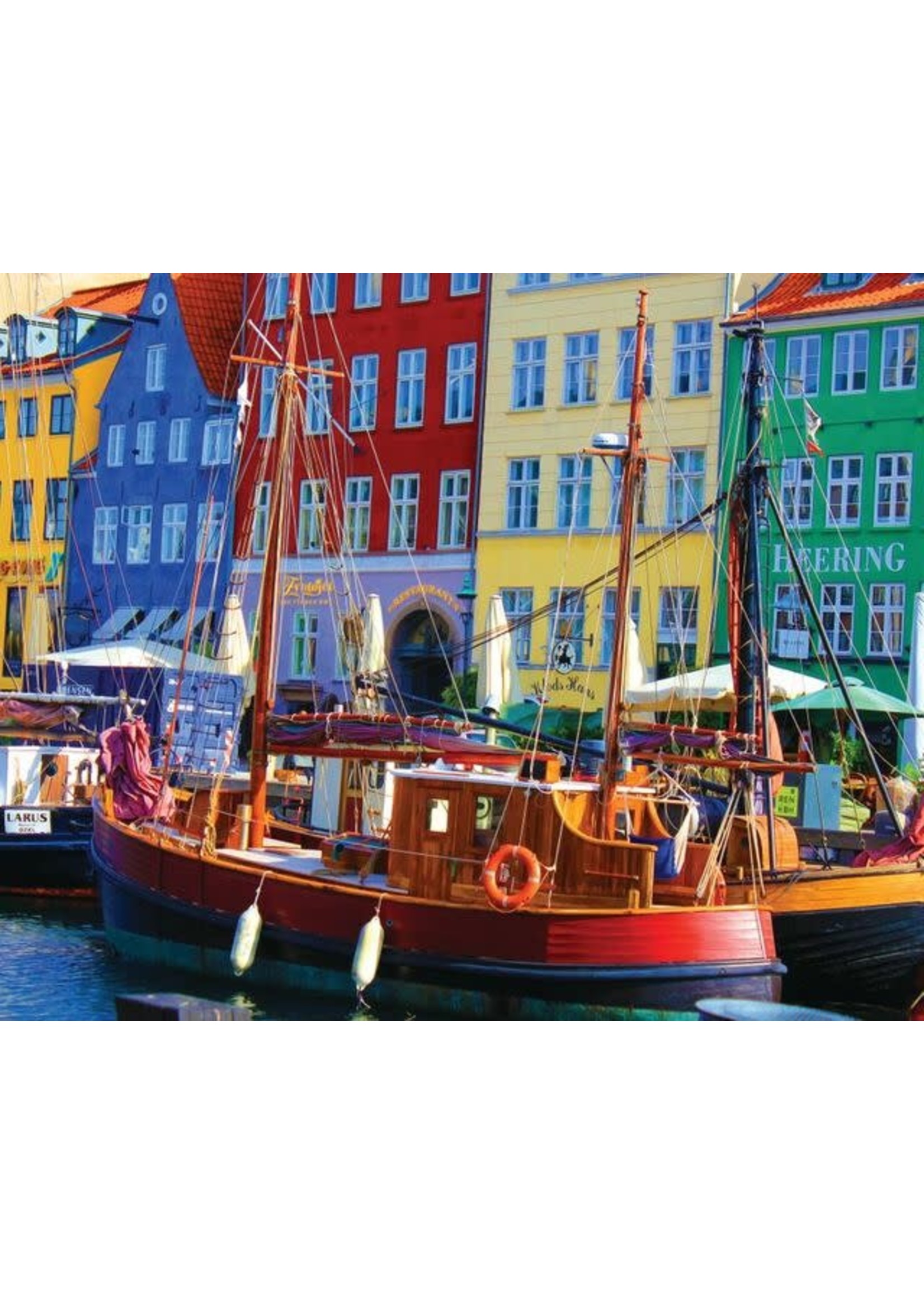 Springbok Puzzles "Copenhagen Waterfront" 1000 Piece Puzzle