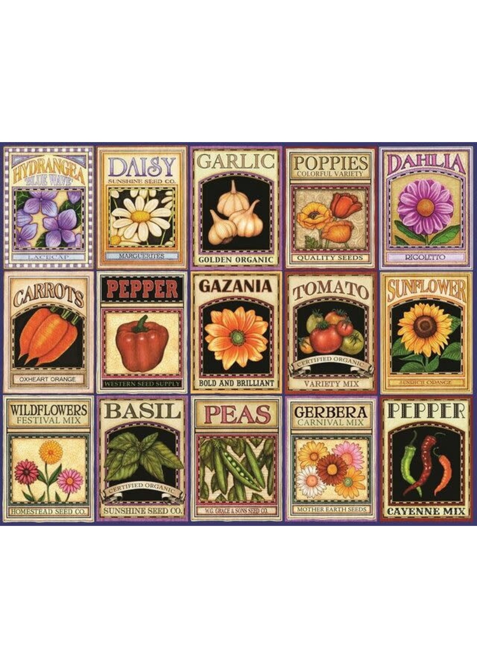 Springbok Puzzles "Garden Goodness" 1000 Piece Puzzle