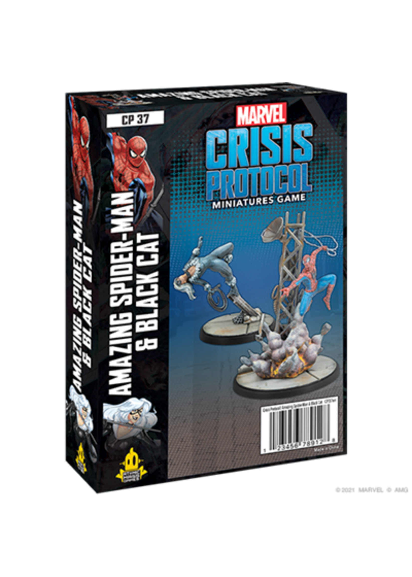 Atomic Mass Games Marvel Crisis Protocol : Amazing Spider-Man and Black Cat