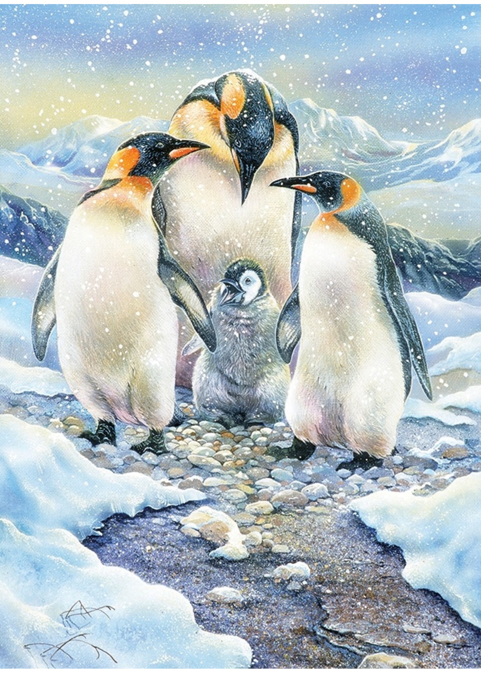 Cobble Hill "Penguin Family" 350 Piece Family Puzzle