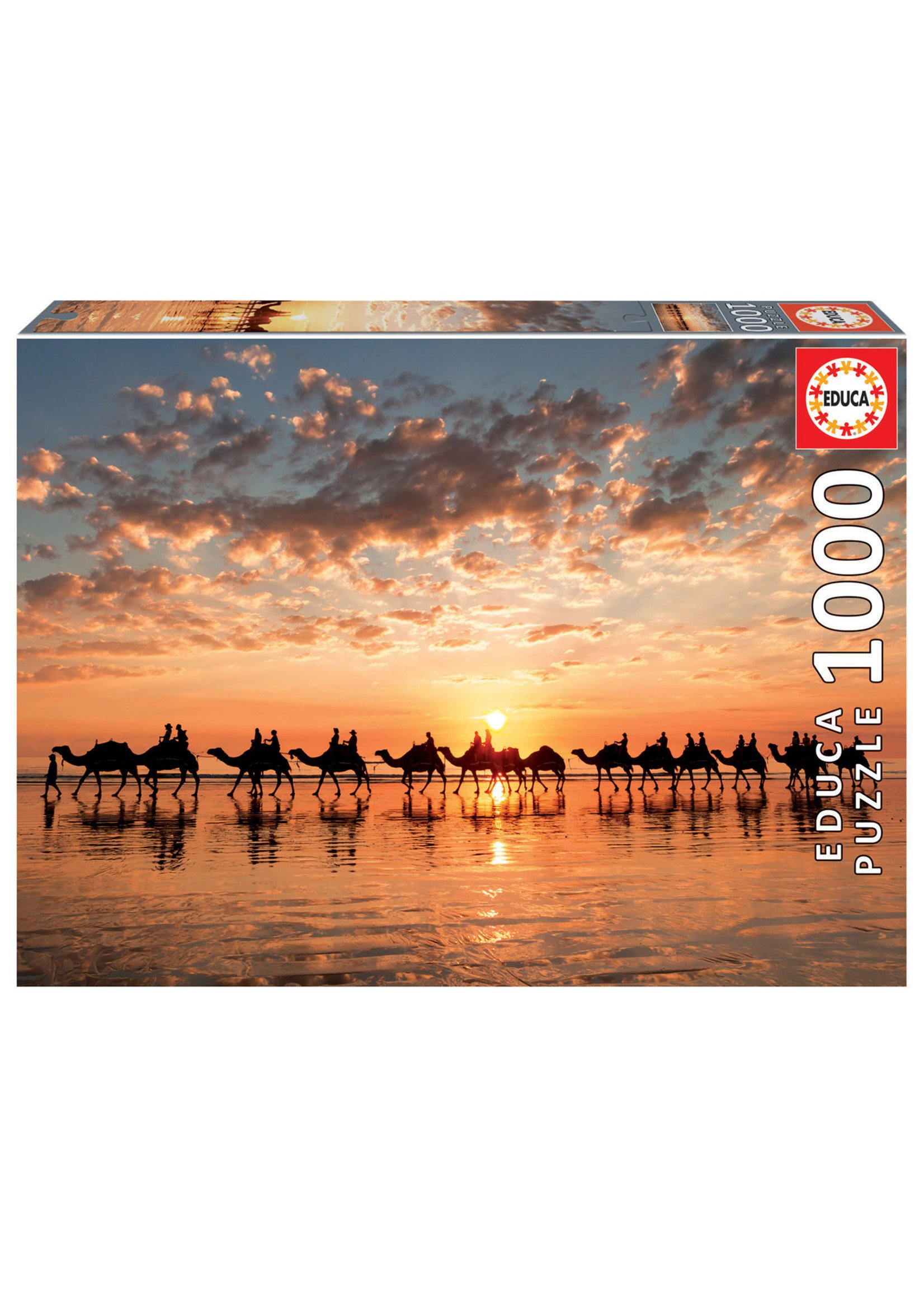 Educa "Golden Sunset on Cable Beach, Australia" 1000 Piece Puzzle