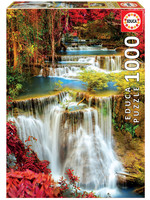 Educa "Waterfall in Deep Forest" 1000 Piece Puzzle