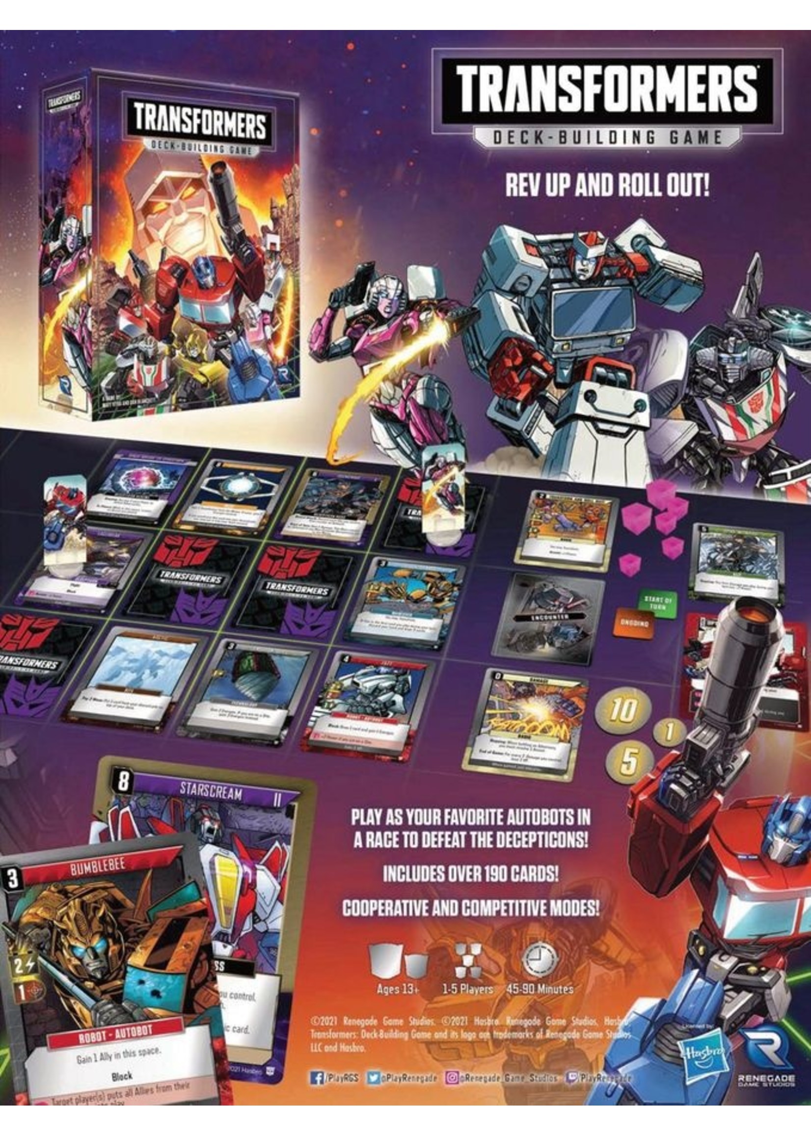 Transformers Deck-Building Game Transformers Deck-Building Game