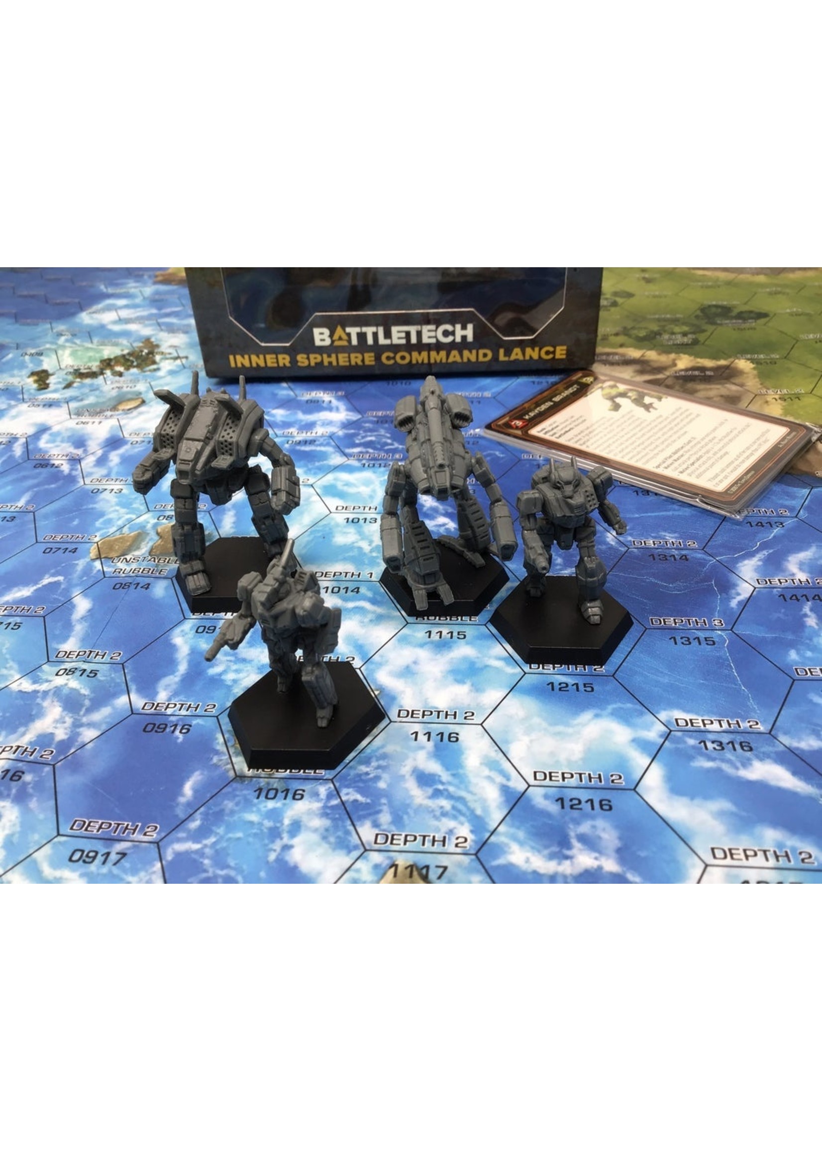 Catalyst Game Labs Battletech: Miniature Force Pack Inner Sphere Command Lance