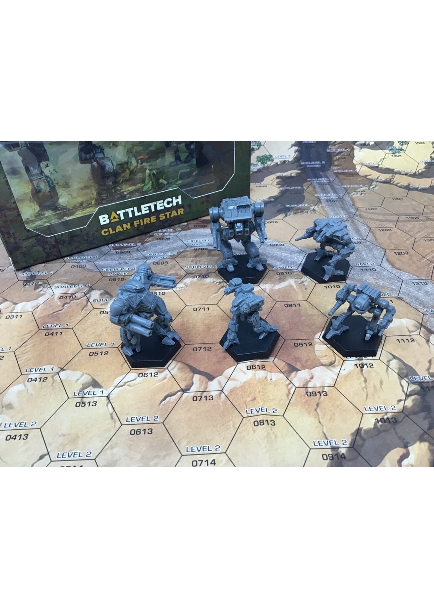 Catalyst Game Labs Battletech Miniature Force Pack Clan Striker Star