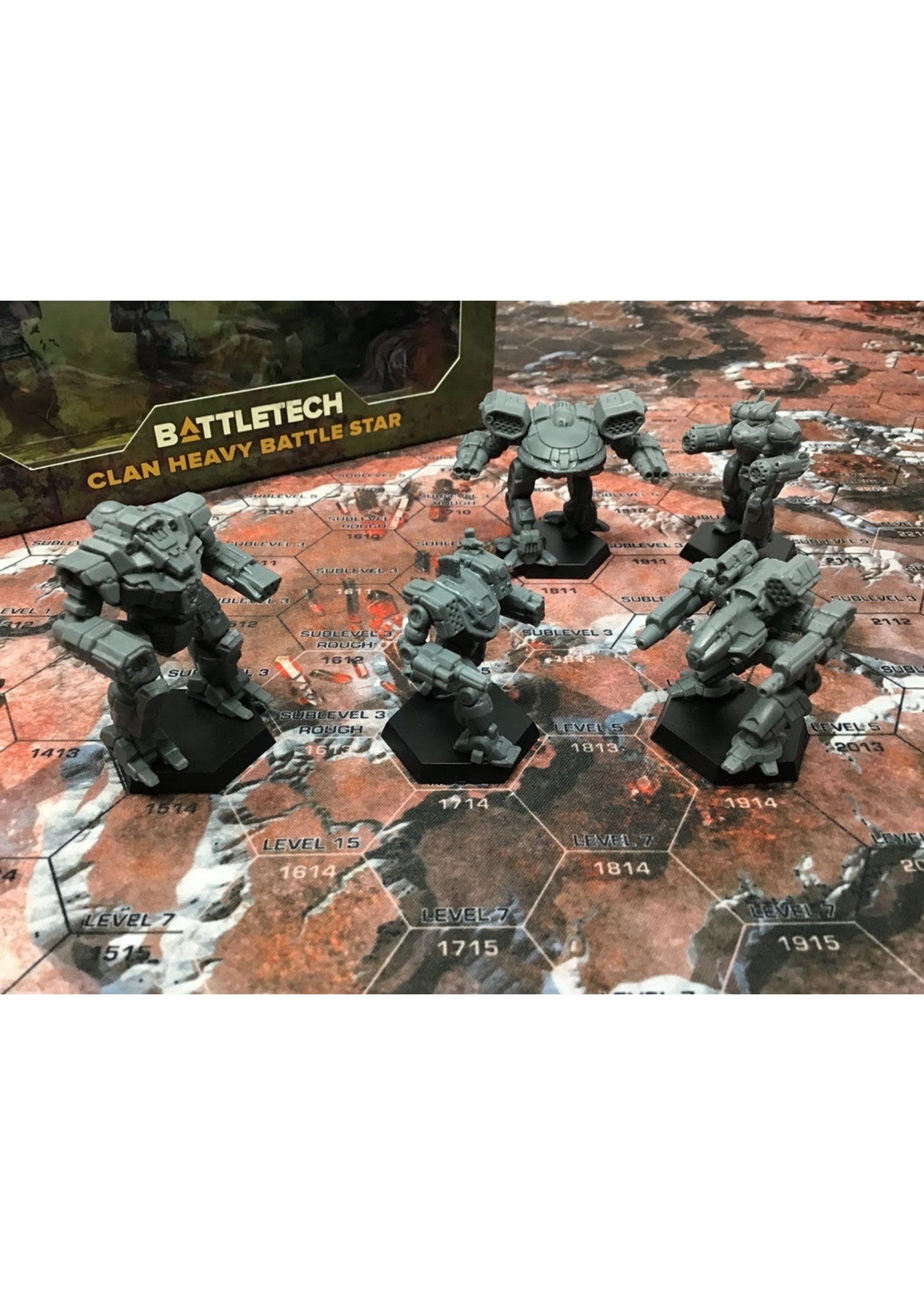 Catalyst Game Labs Battletech: Miniature Force Pack Clan Heavy Battle Star