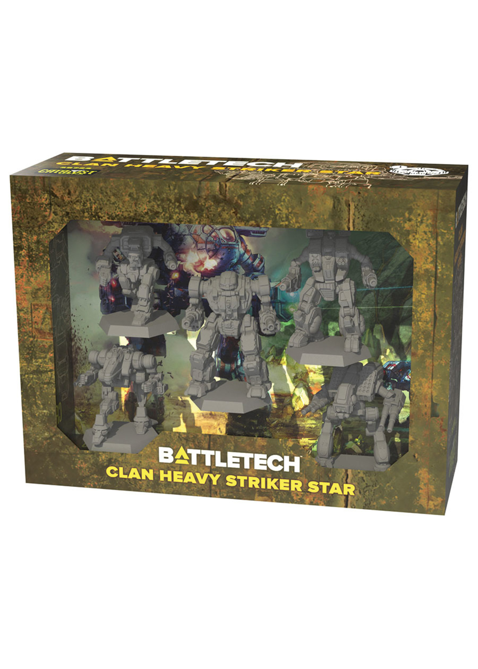 Catalyst Game Labs Battletech: Miniature Force Pack Clan Heavy Striker Star