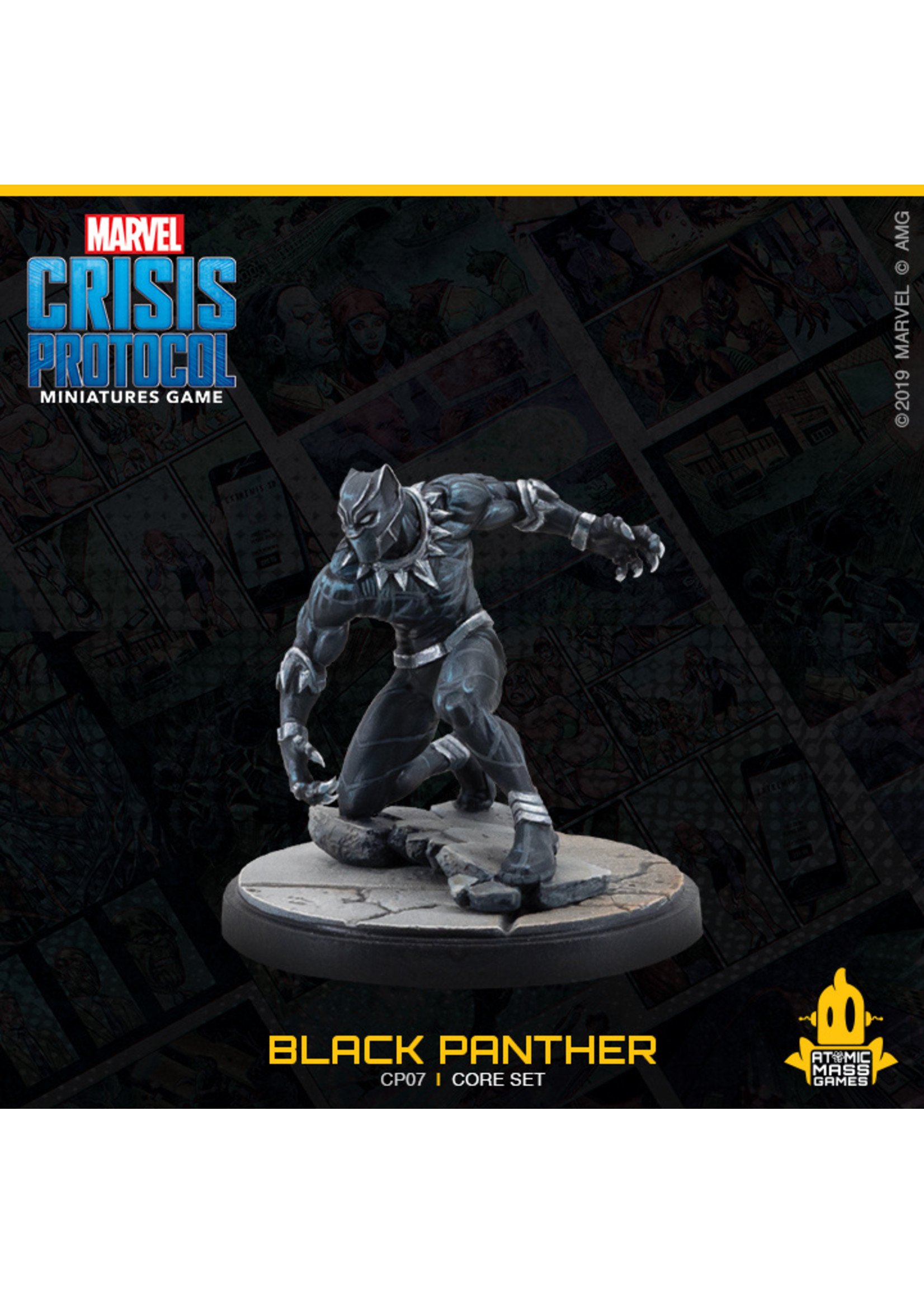 Atomic Mass Games Marvel Crisis Protocol : Black Panther and Killmonger