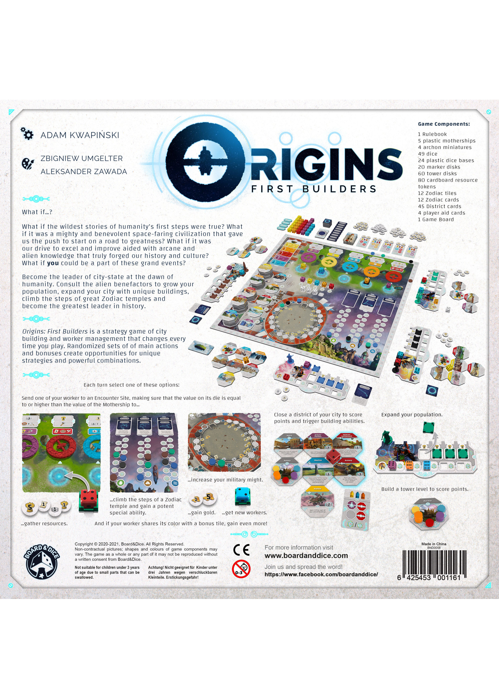 Board & Dice Origins: First Builders