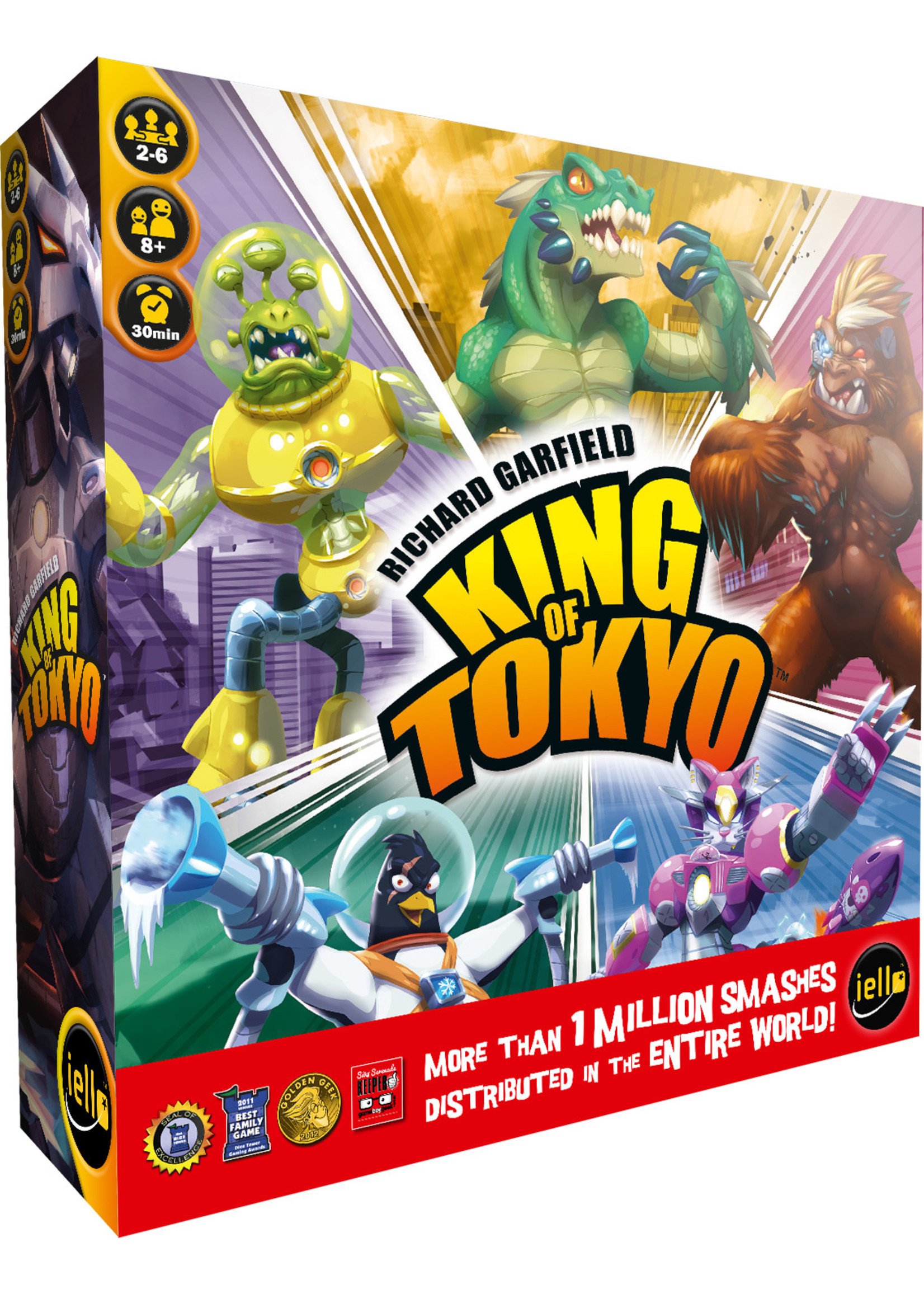  IELLO: King of Monster Island - Strategy Board Game