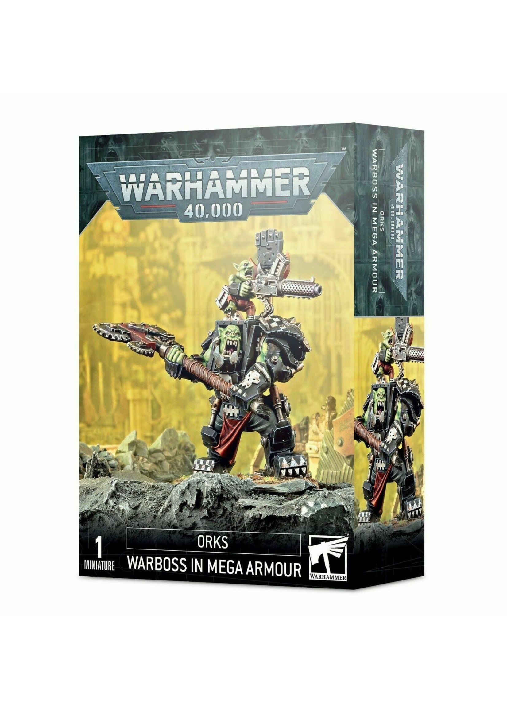 Games Workshop Orks: Warboss in Mega Armour