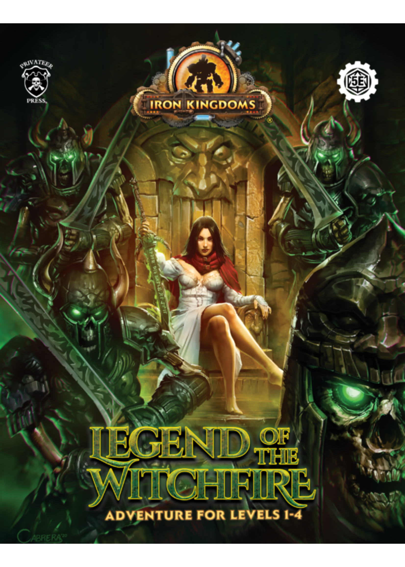 Privateer Press Iron Kingdoms: Legend of the Witchfire Adventure (lvl 1-4)