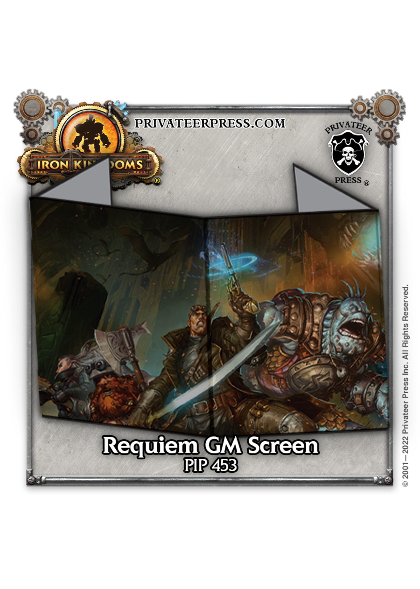 Privateer Press Iron Kingdoms 5e: GM  Screen