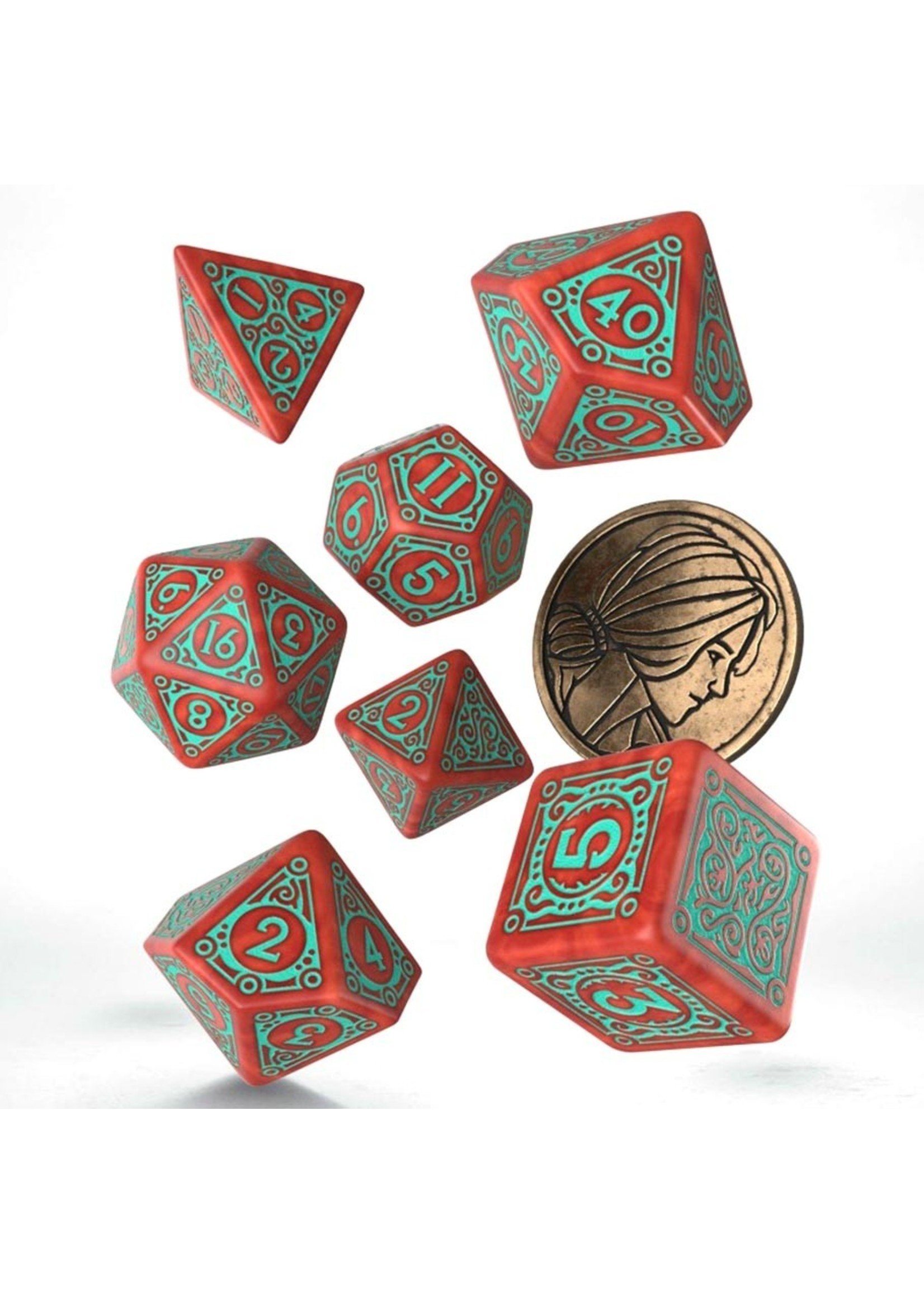 R. Talsorian Games The Witcher Dice Set: Triss - Merigold the Fear