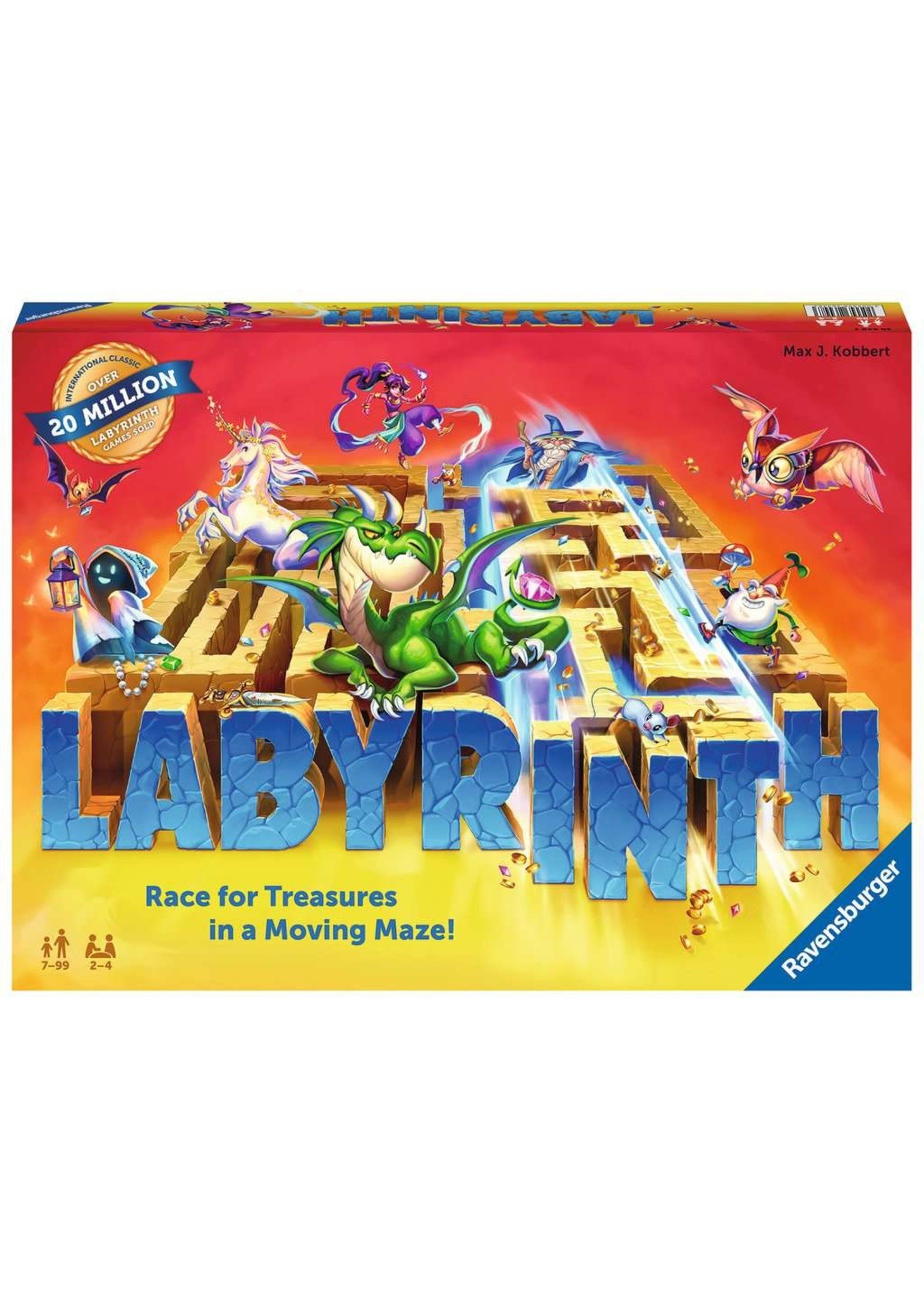 Classic Game Collection Wood Labyrinth Game