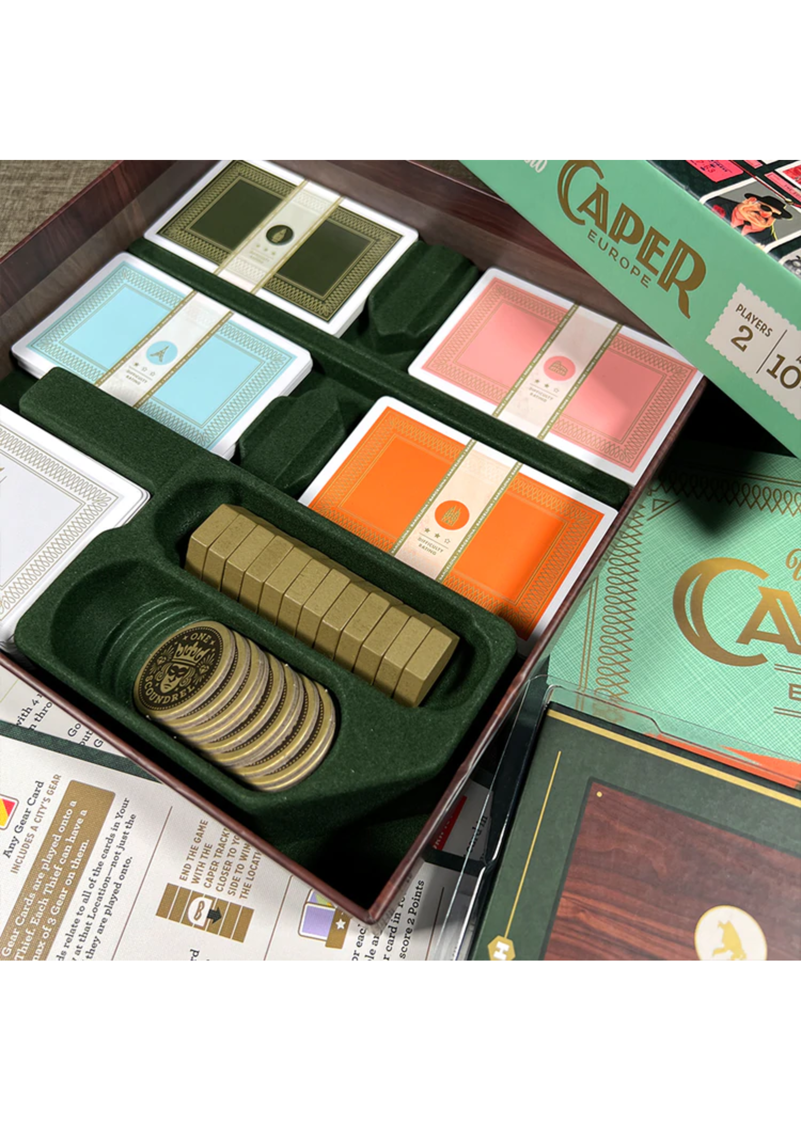 Keymaster Games Caper: Europe