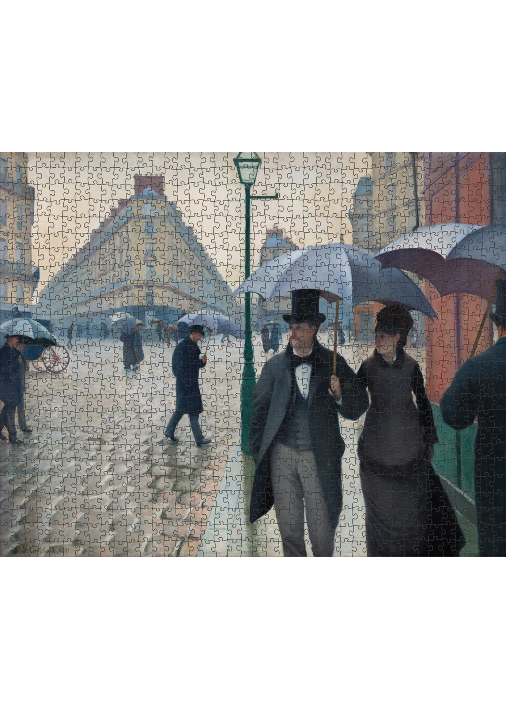Pomegranate "Paris Street; Rainy Day" 1000 Piece Puzzle