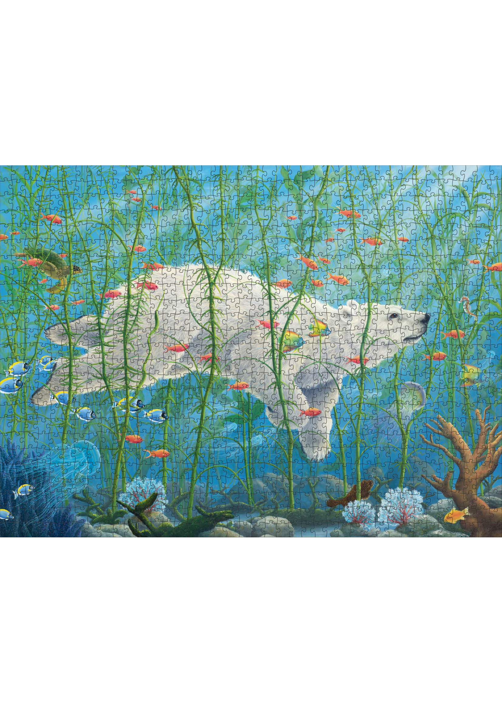 Pomegranate Robert Bissell: The Buffalo 1000 Piece Puzzle
