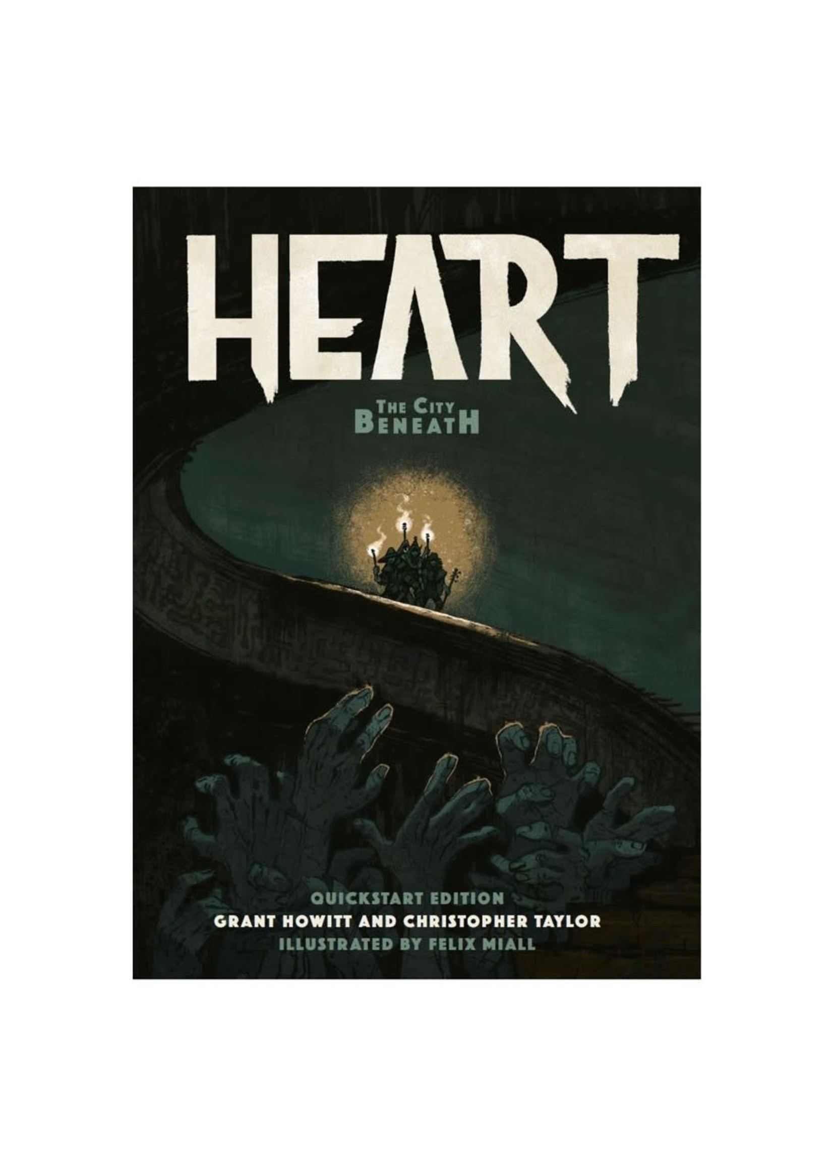 Rowan Rook & Deckard Heart: The City Beneath RPG - Quickstart Edition