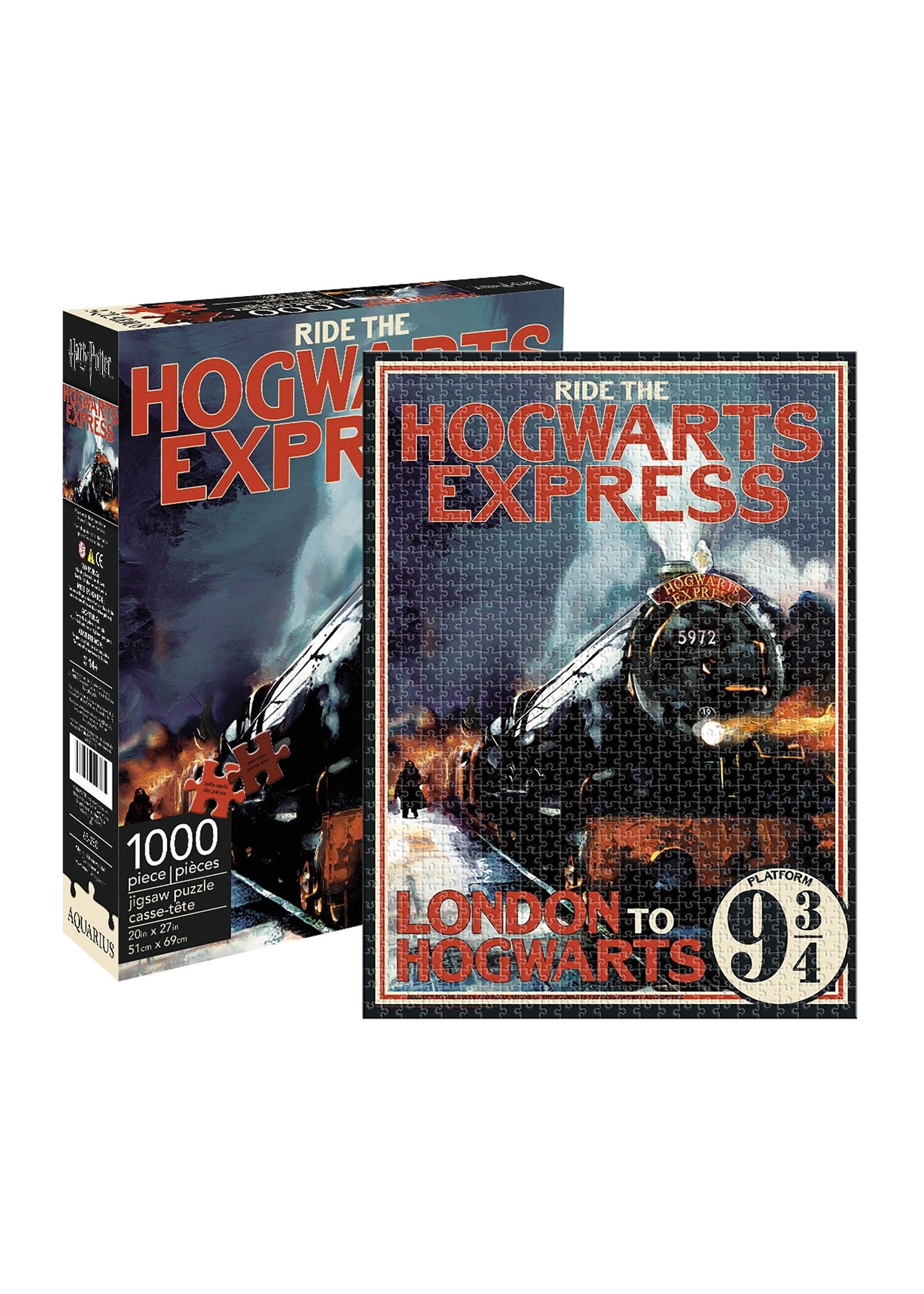 Aquarius "Hogwarts Express" 1000 Piece Puzzle