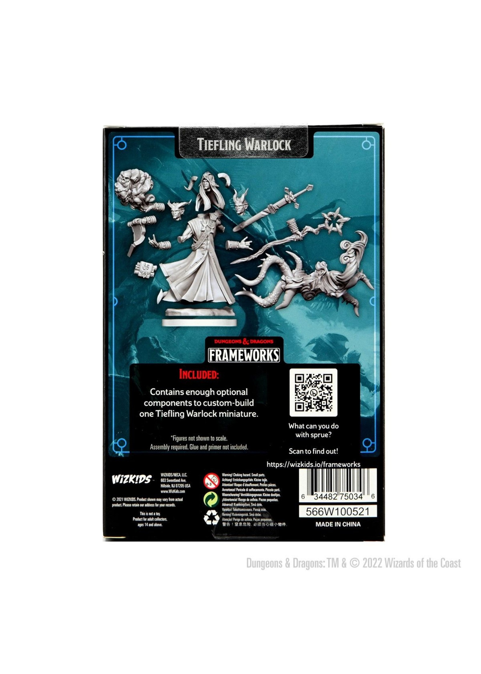 Wizkids D&D Frameworks Models: Tiefling Characters