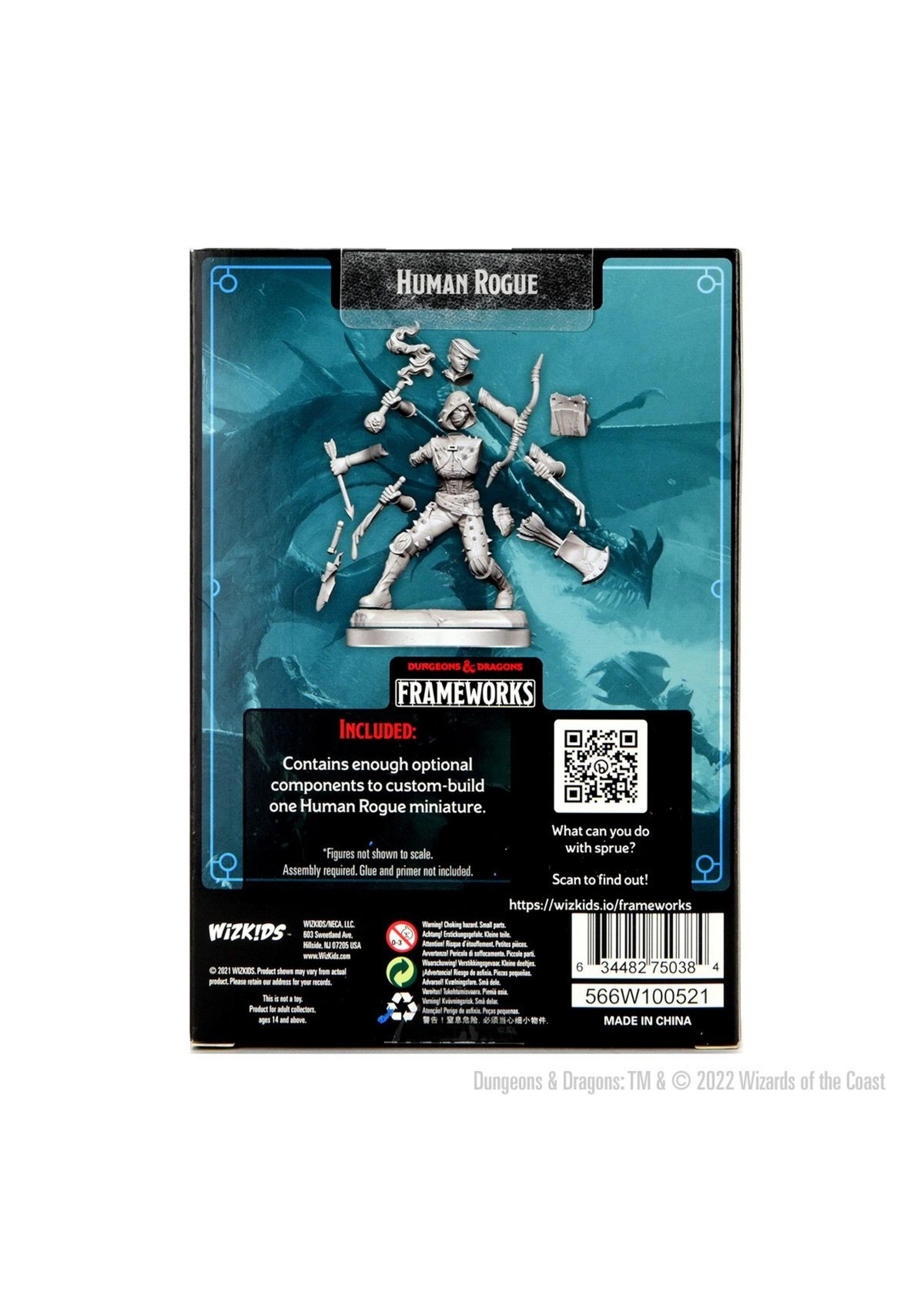 Wizkids D&D Frameworks Models: Human Characters (F)