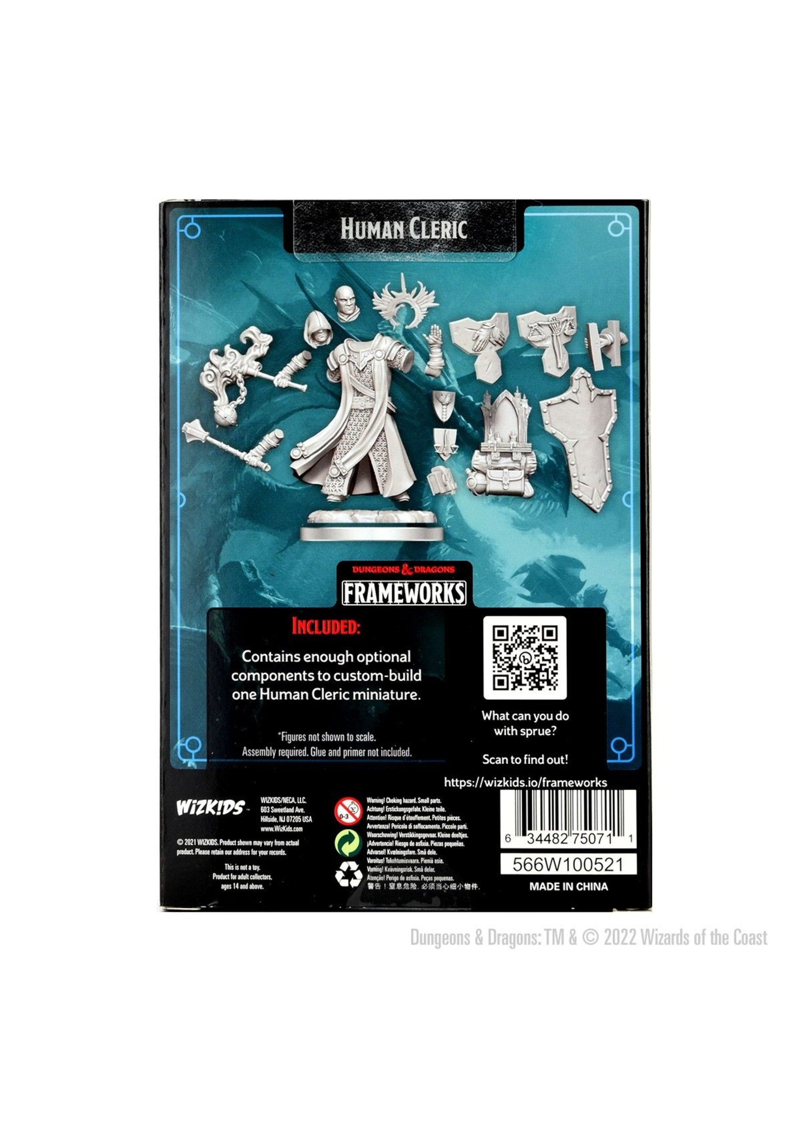 Wizkids D&D Frameworks Models: Human Characters (M)