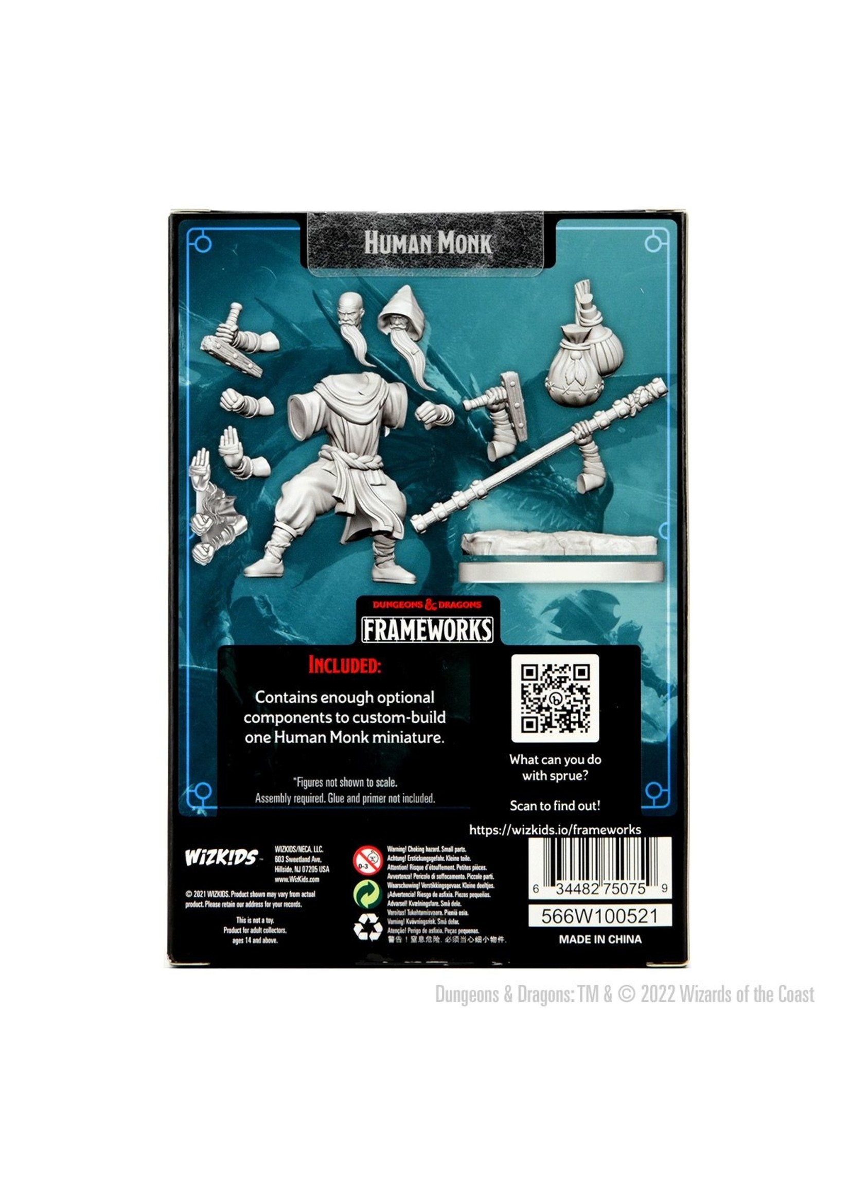 Wizkids D&D Frameworks Models: Human Characters (M)