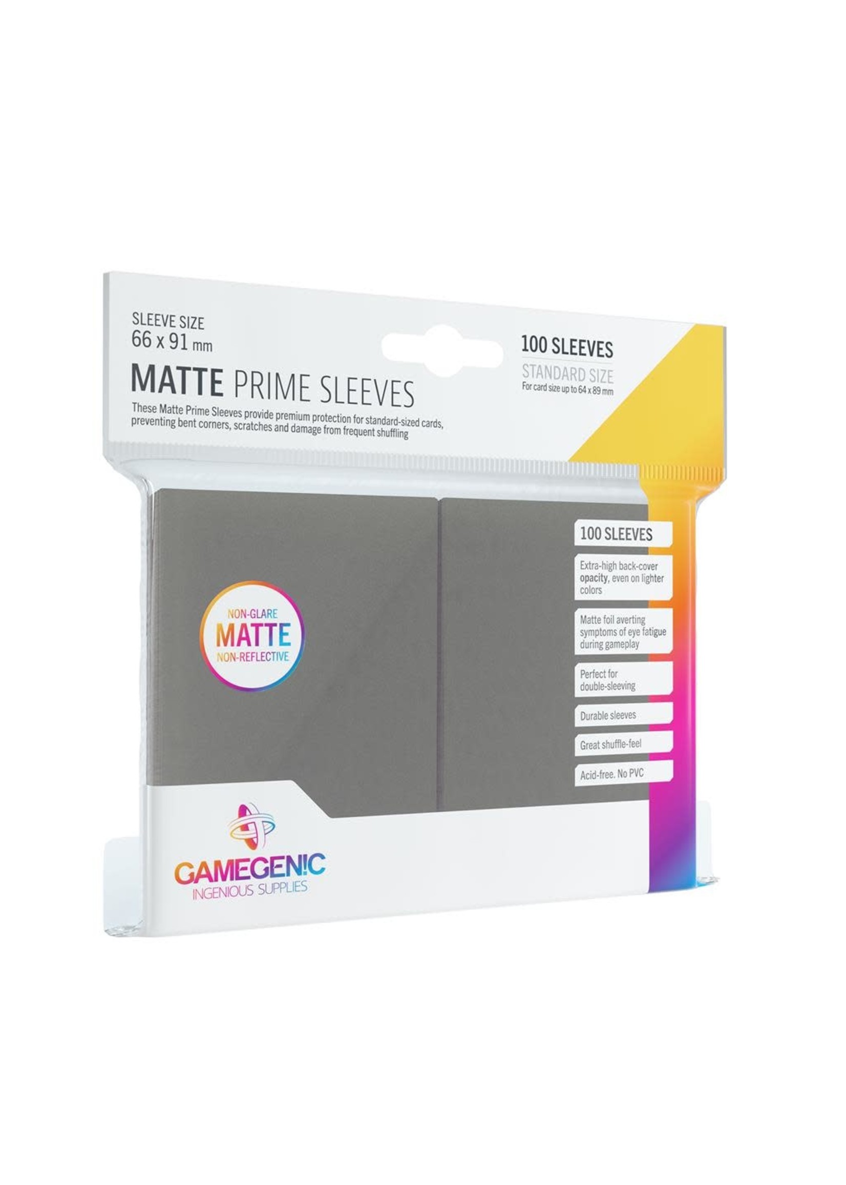 Matte Prime Sleeves (100ct) - Gamescape North