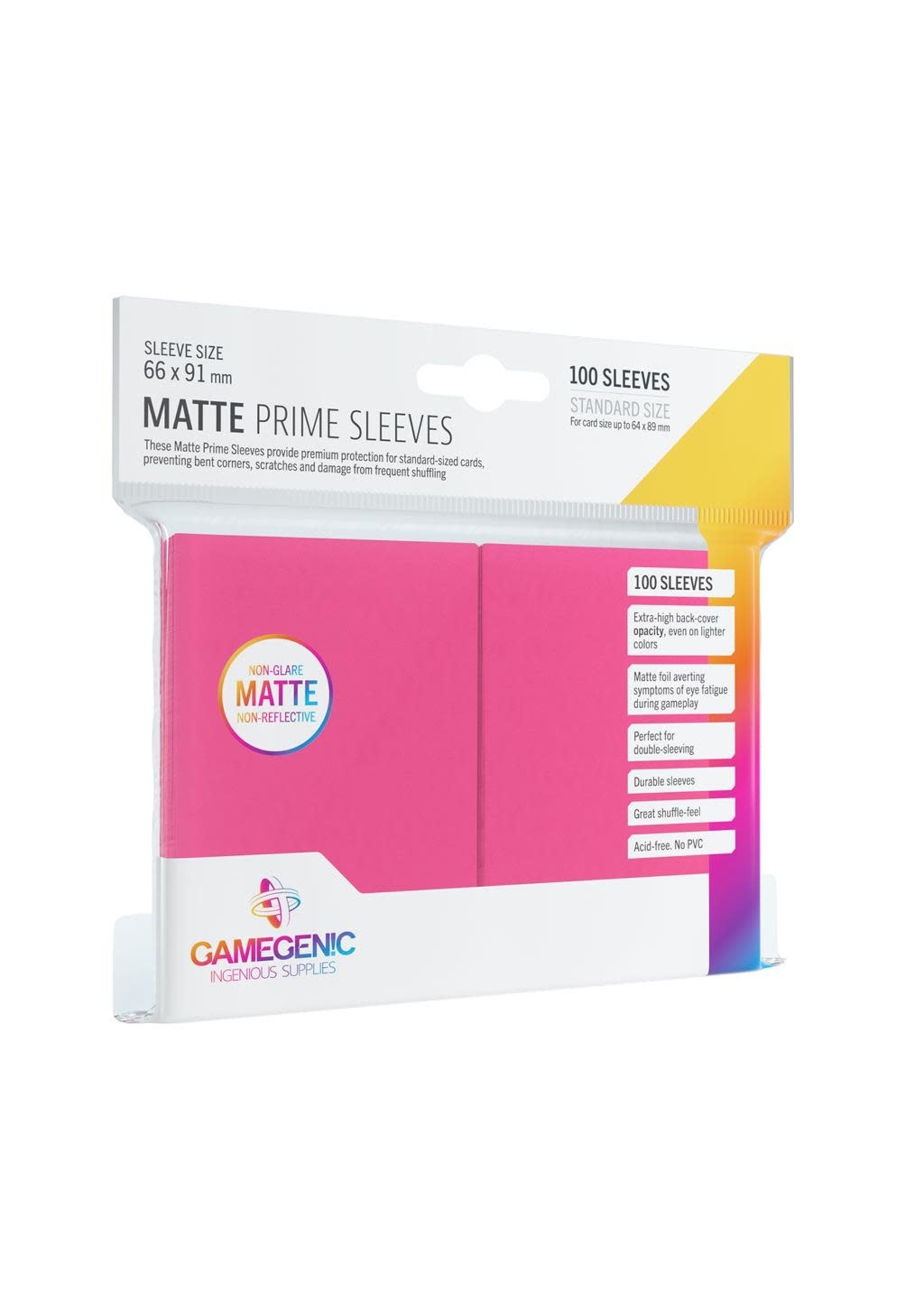 FUNDAS PARA CARTAS PACK MATTE PRIME SLEEVES WHITE (100), 4251715402412