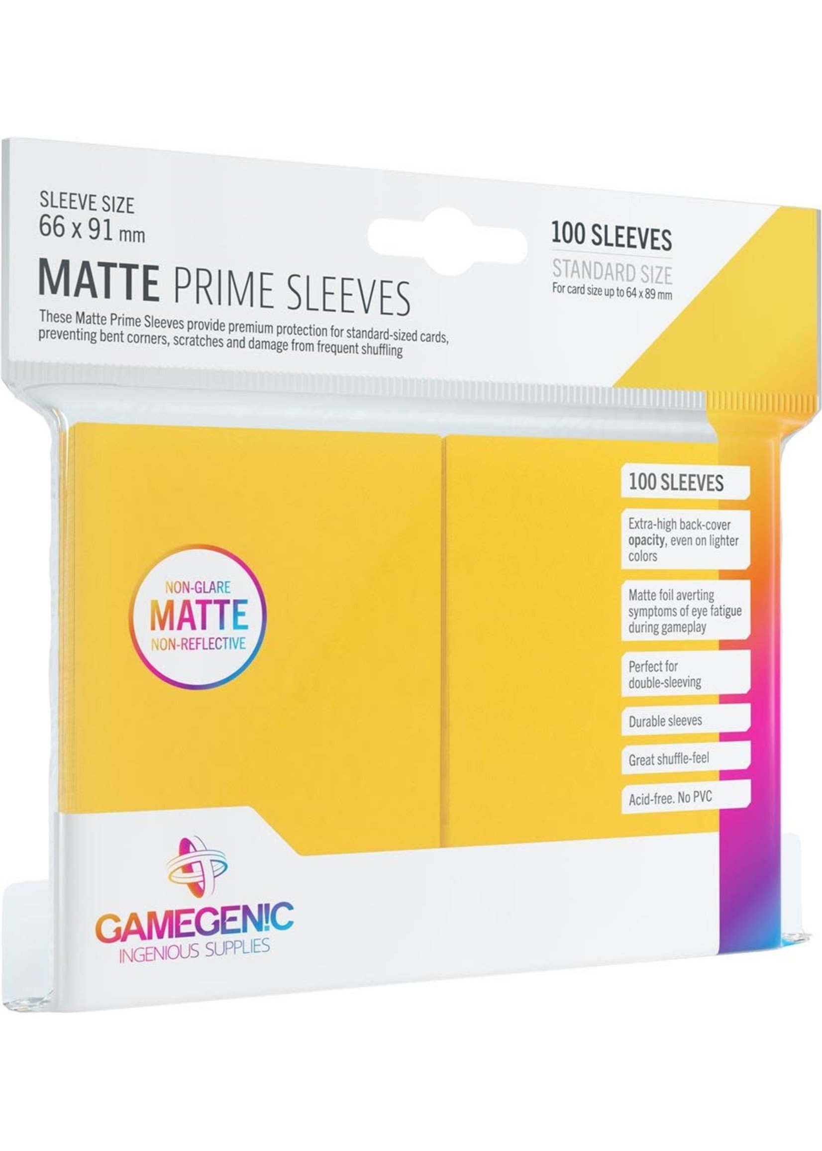 Gamegenic Matte Prime Sleeves