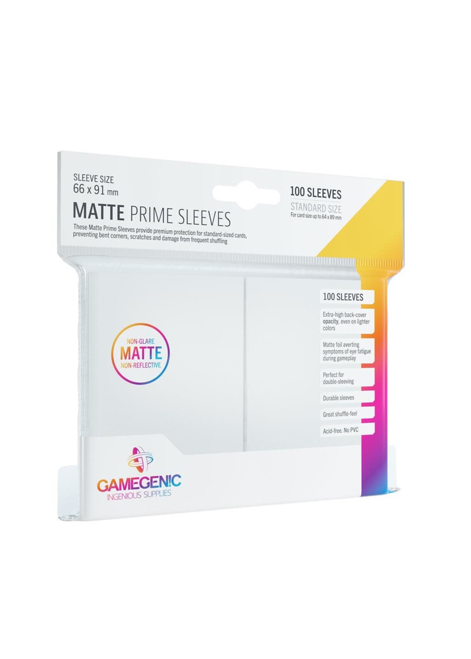 Matte Prime Sleeves (100ct) - Gamescape North