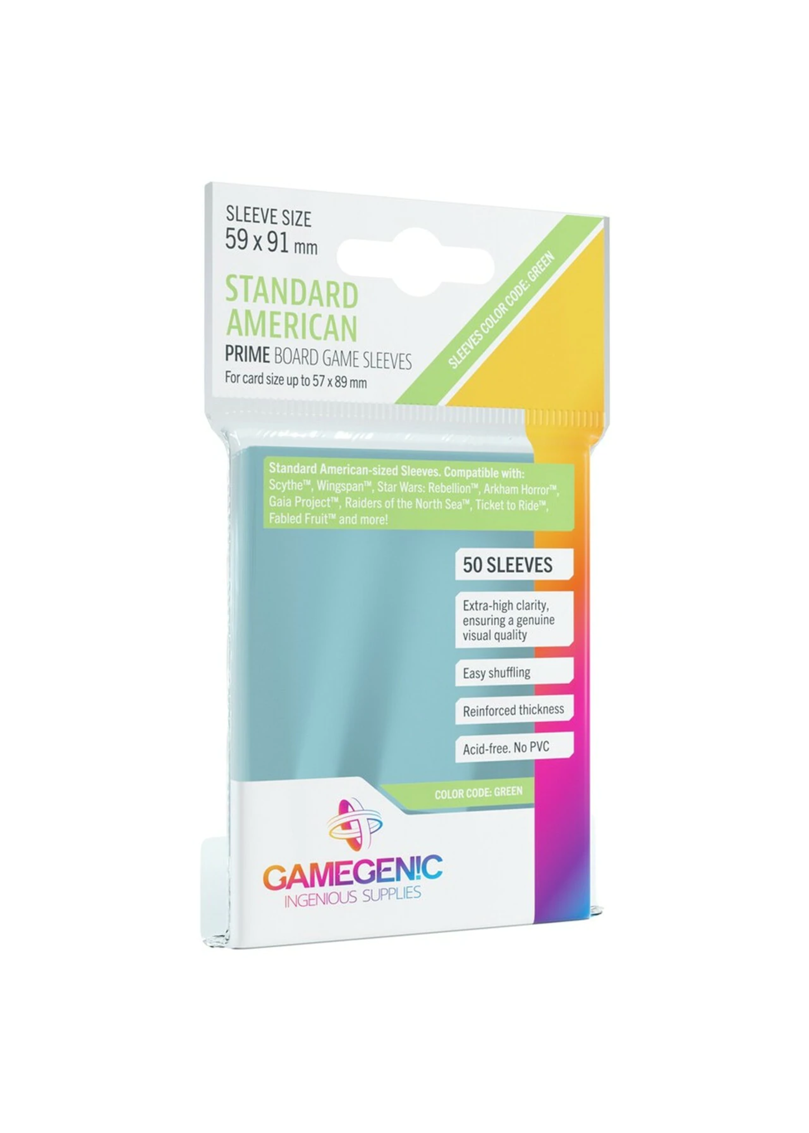 Gamegenic Prime Board Game Sleeves