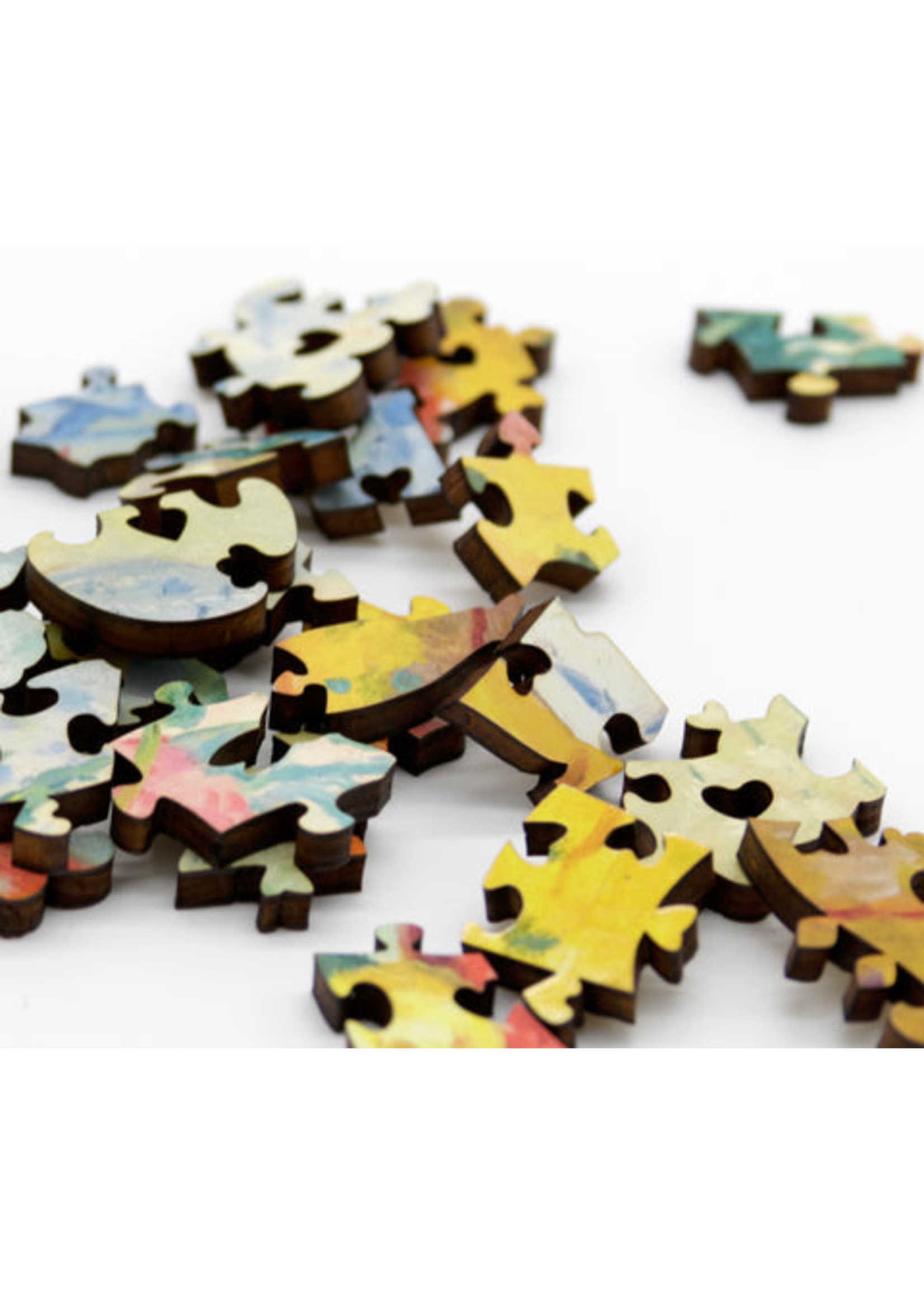 Artifact Puzzles "Les Renoncules" Artifact Wooden Jigsaw Puzzle