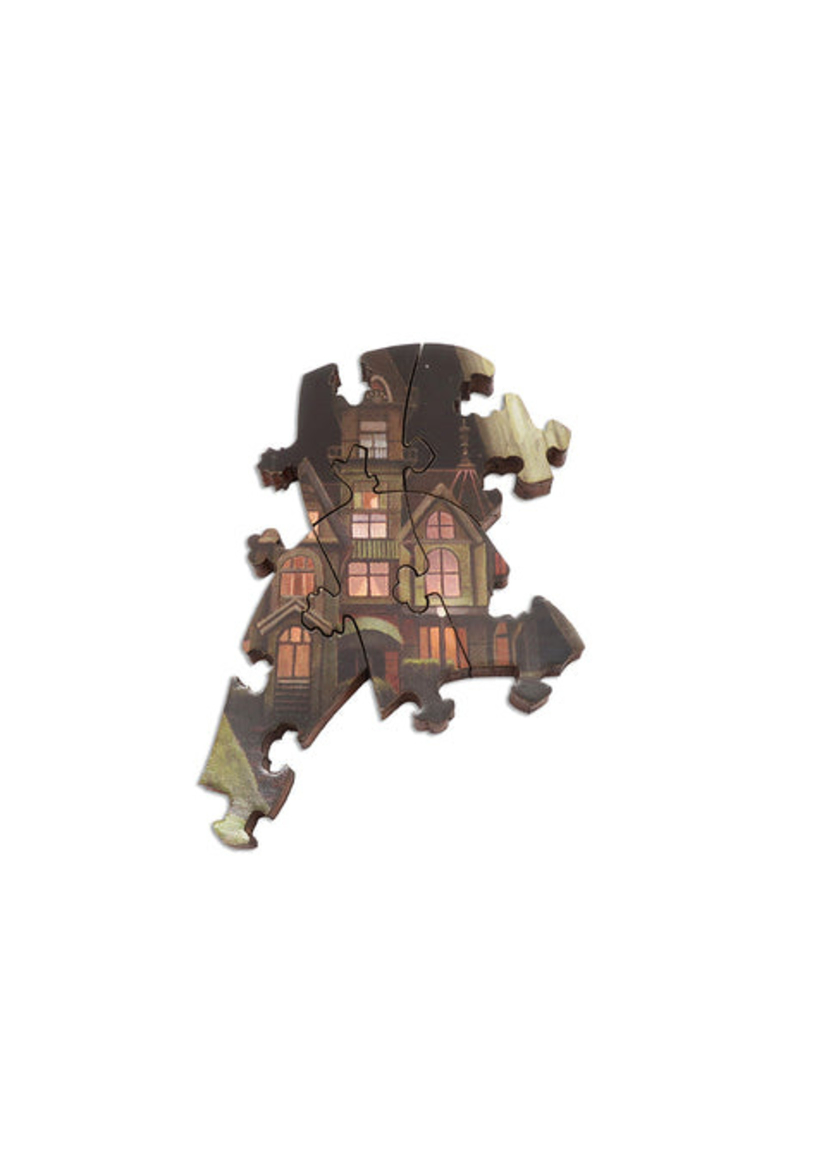 Artifact Puzzles "Interpretations of Home" Wooden Jigsaw Puzzle