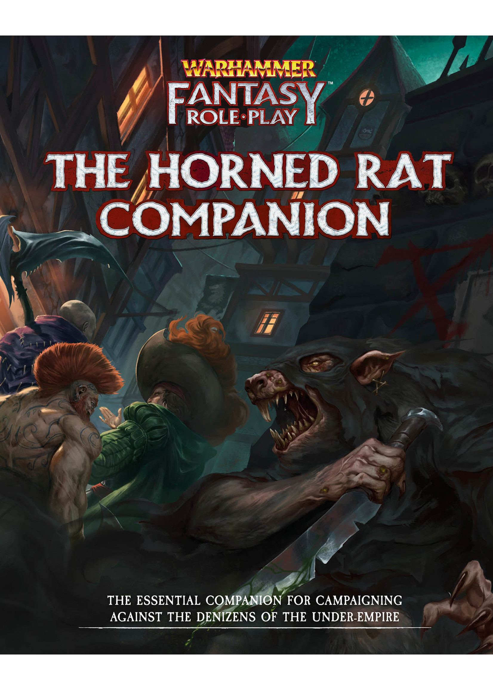 Cubicle 7 Warhammer Fantasy 4E: Enemy Within Campaign - The Horned Rat Companion