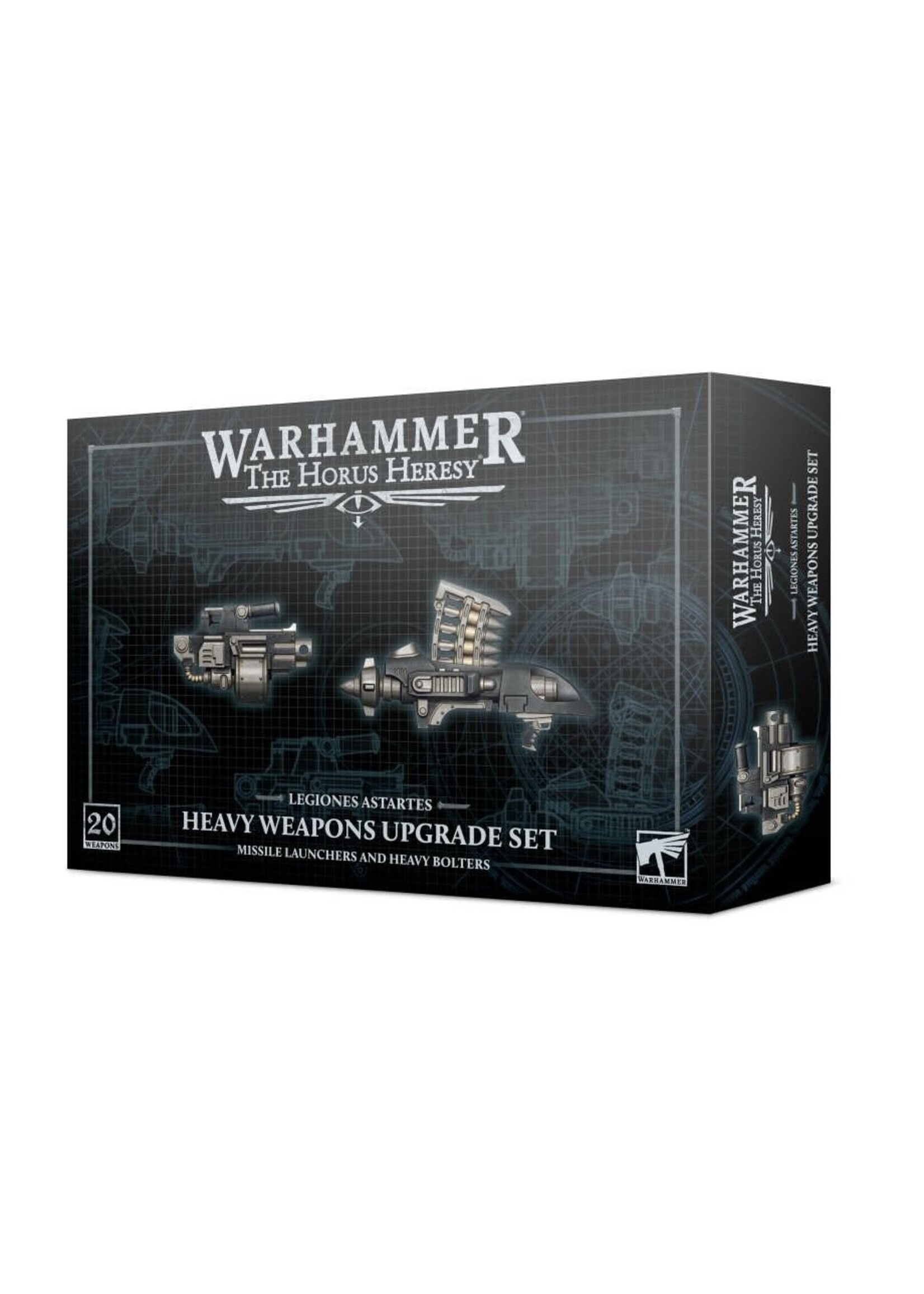 Games Workshop Legiones Astartes:  Heavy Weapons Upgrade Set Missile Launchers & Heavy Bolters