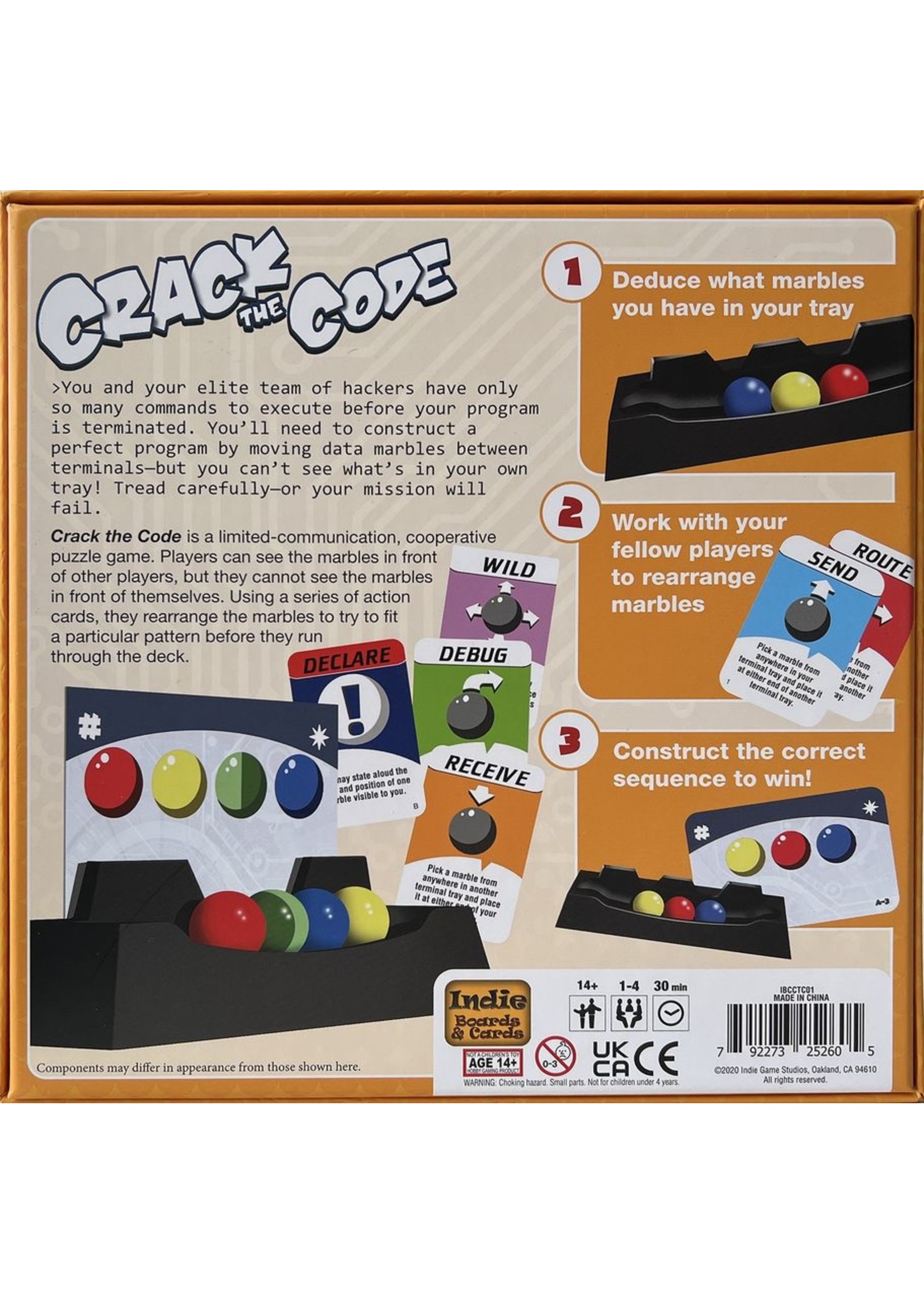 Indie Boards & Cards Crack the Code