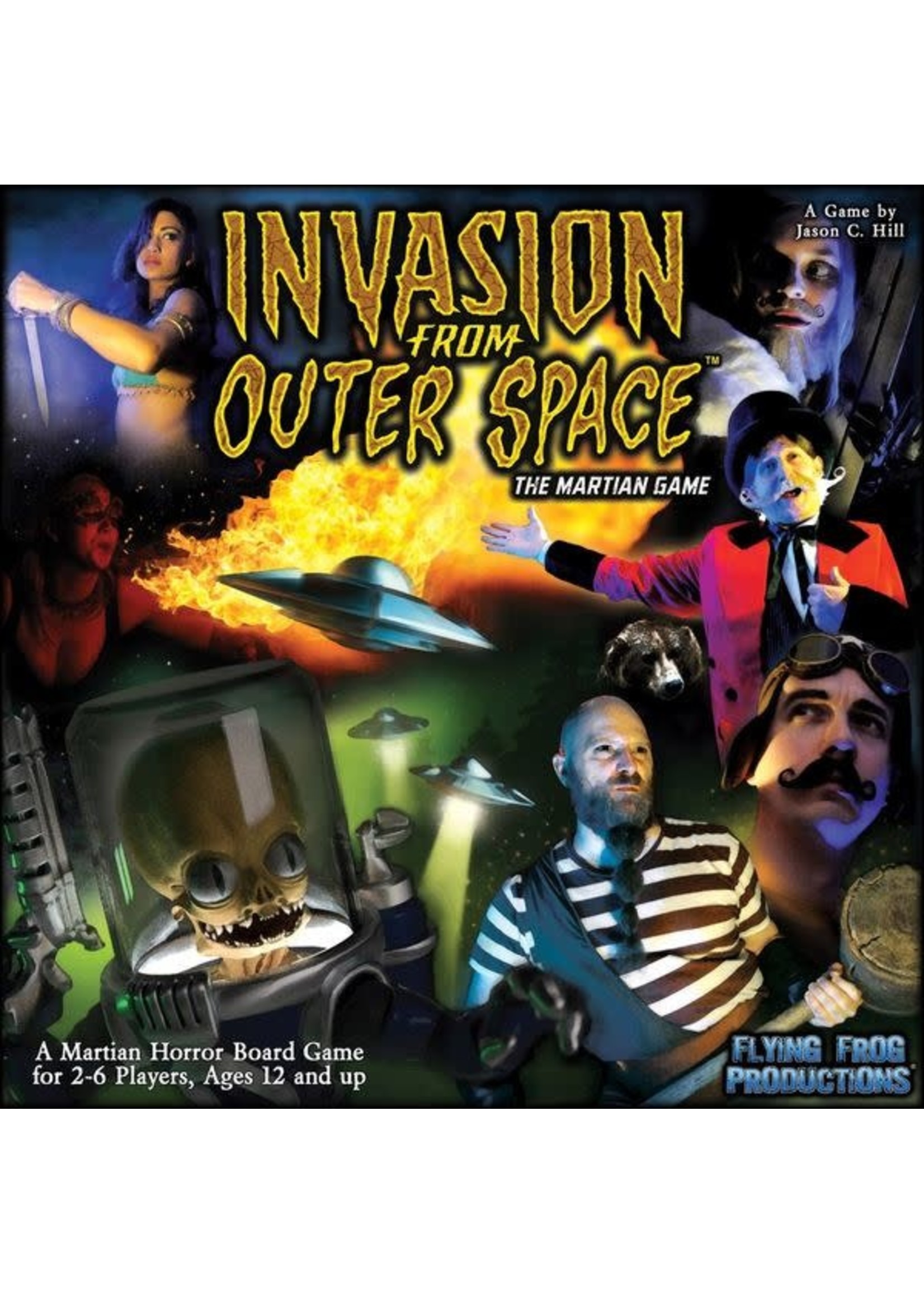 Flying Frog Productions Invasion from Outer Space: The Martian Game