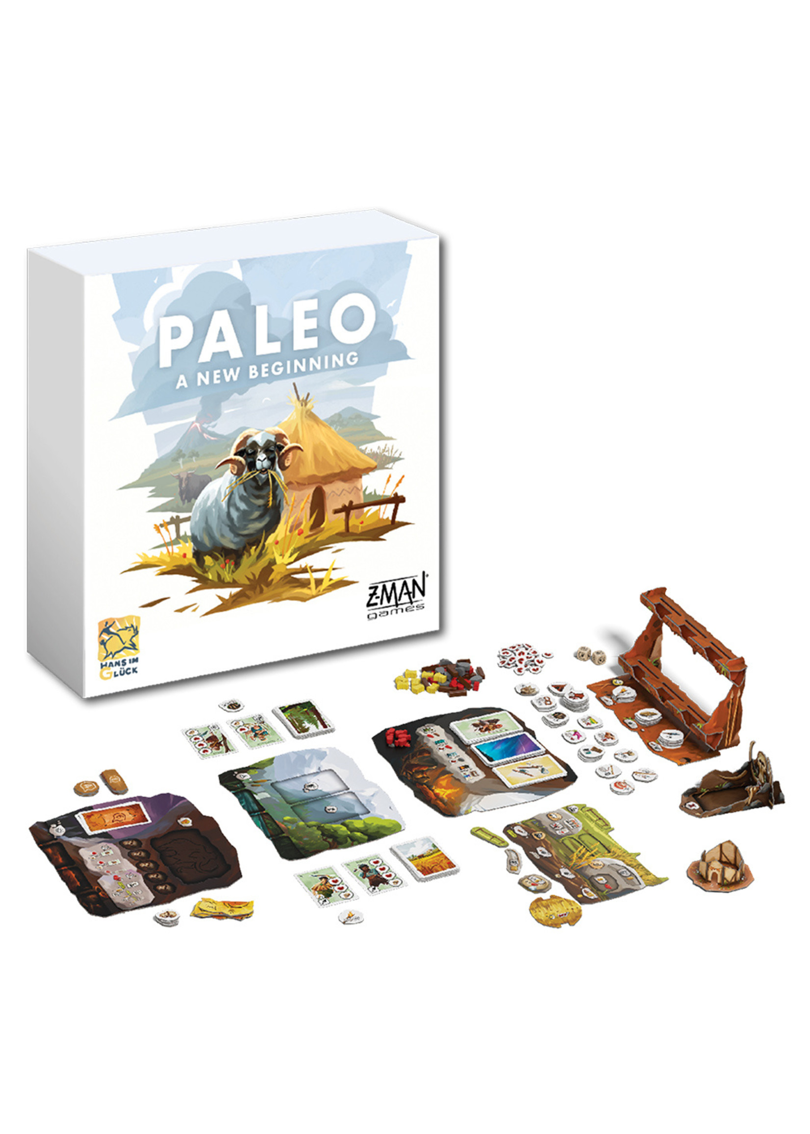Z-Man Games Paleo: A New Beginning Expansion