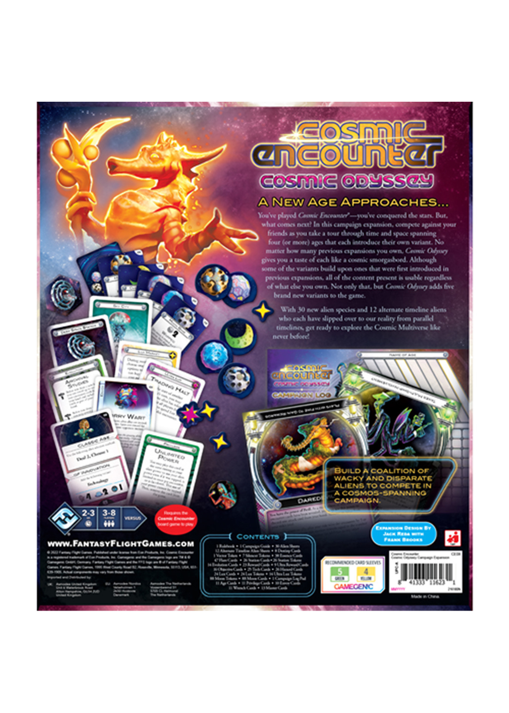 Fantasy Flight Games Cosmic Encounter: Odyssey Expansion