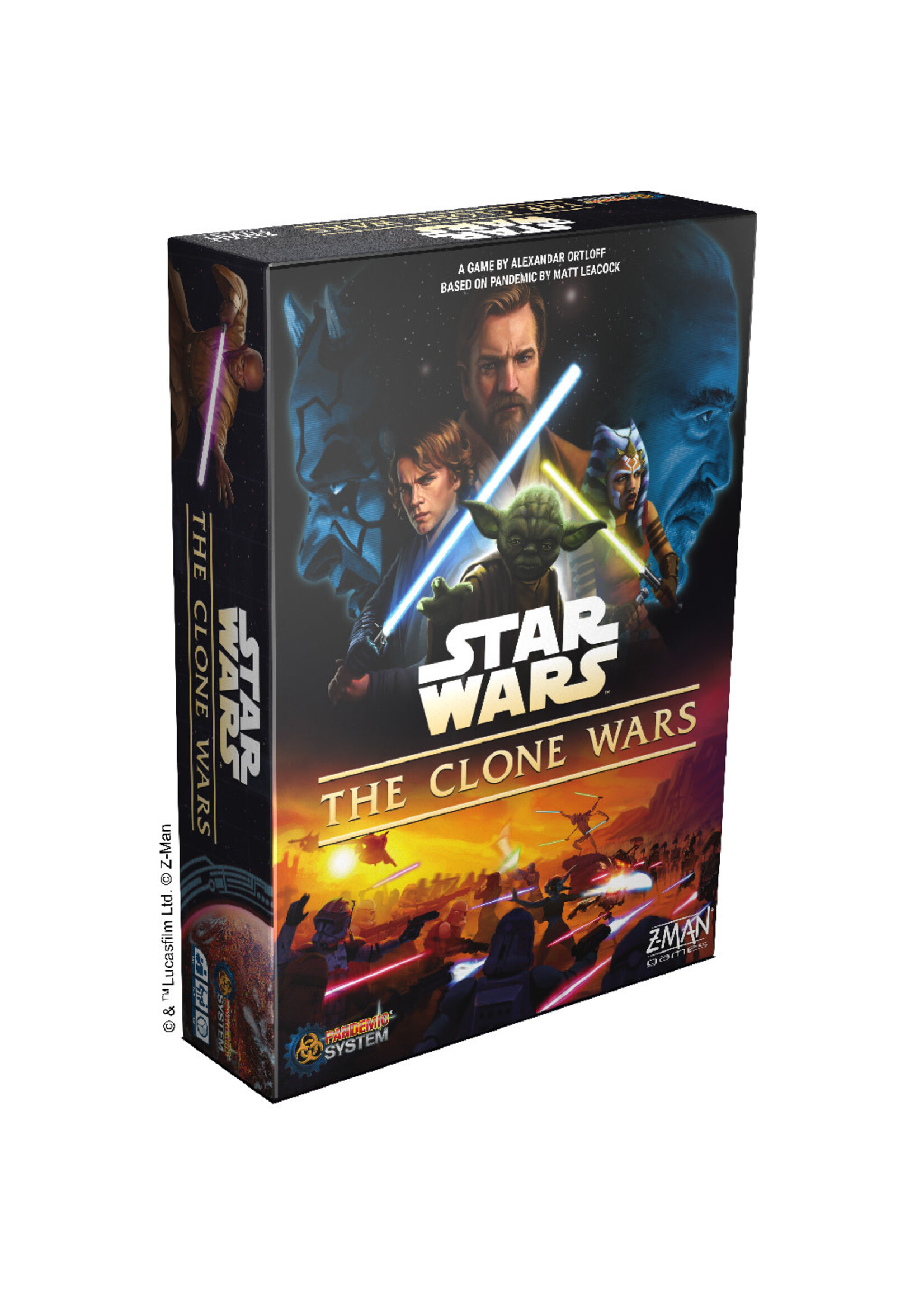 Z-Man Games Star Wars: The Clone Wars - A Pandemic System Game
