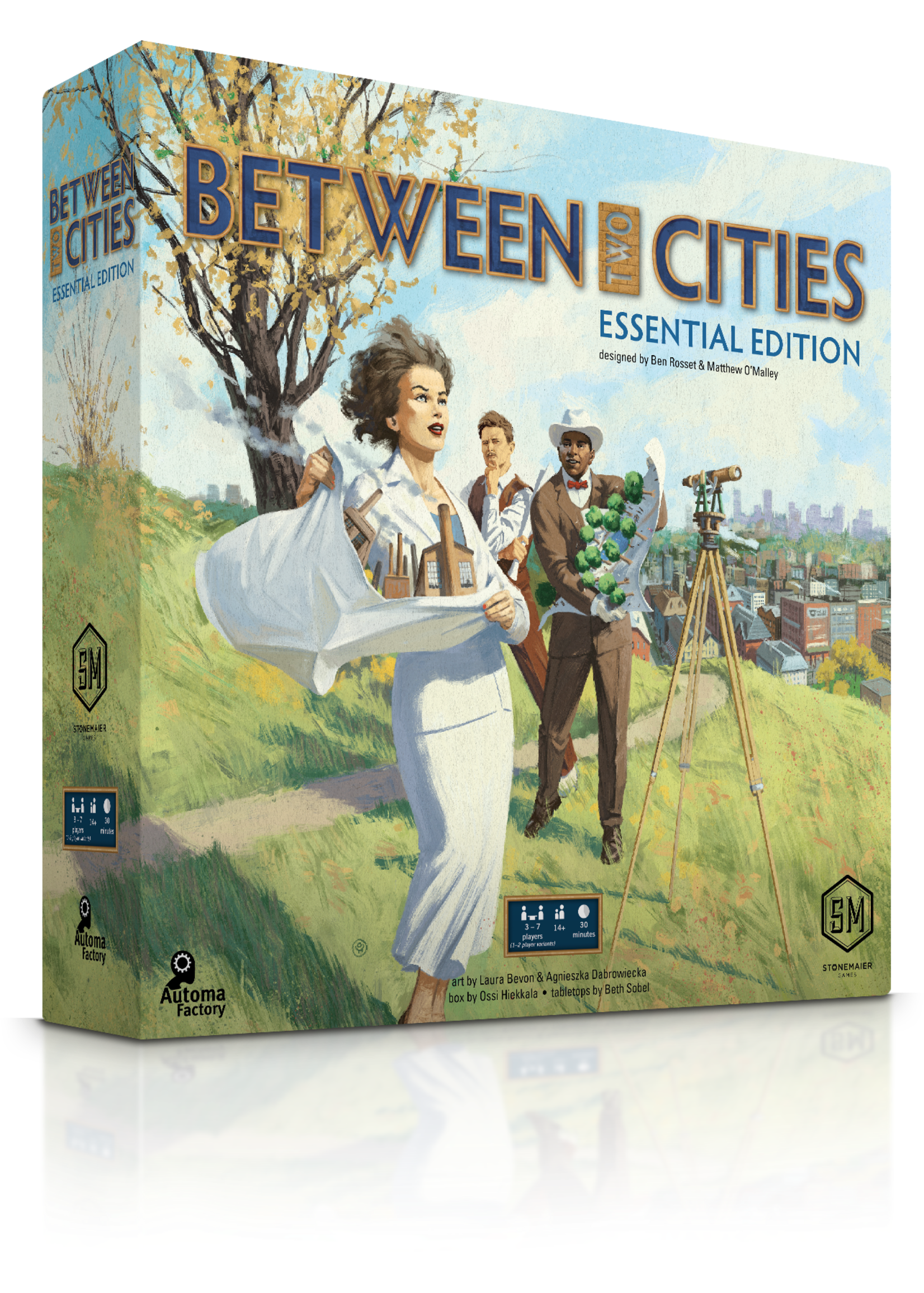 Stonemaier Games Between Two Cities Essential Edition