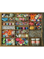 Springbok Puzzles "The Sewing Box" 500 Piece Puzzle
