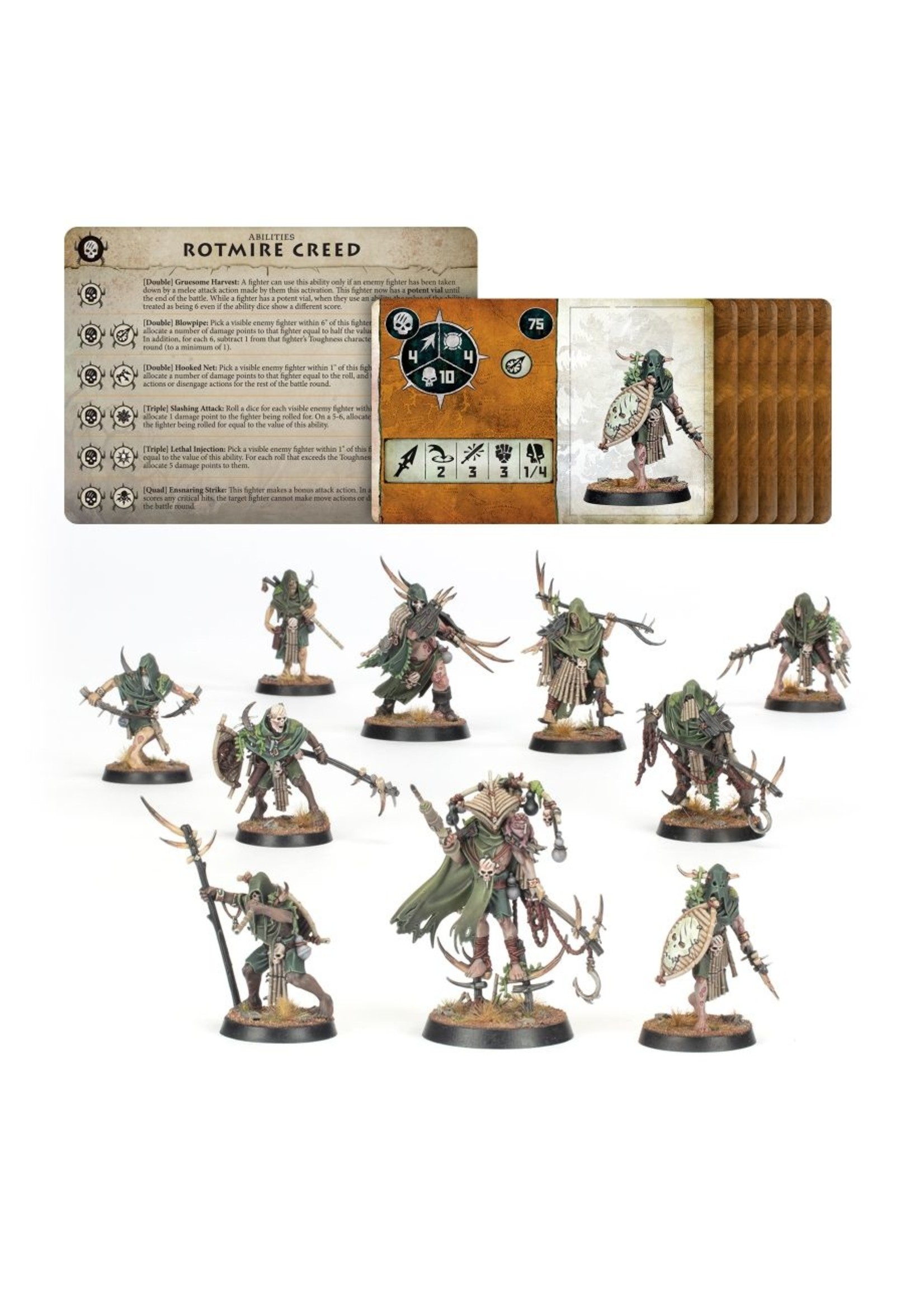 Games Workshop Warcry: Rotmire Creed