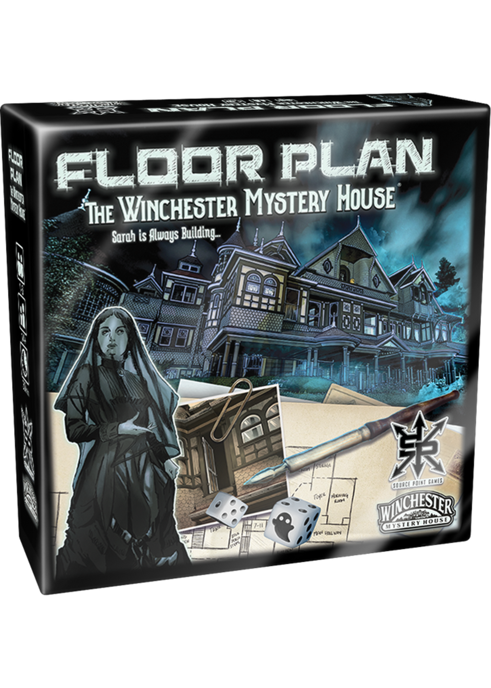 Source Point Games Floor Plan: Winchester Mystery House