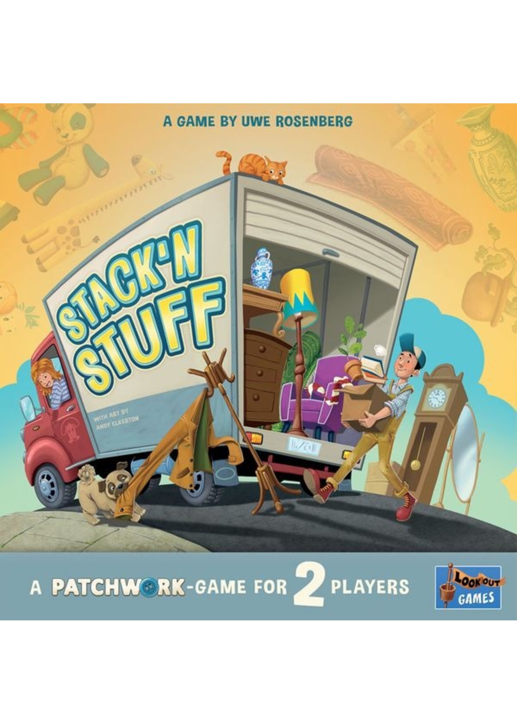 Lookout Games Stack'n Stuff: A Patchwork Game