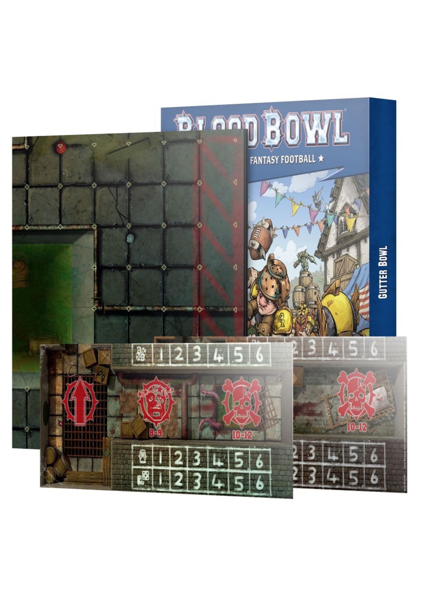 Games Workshop Bloodbowl: Gutterbowl Pitch & Rules