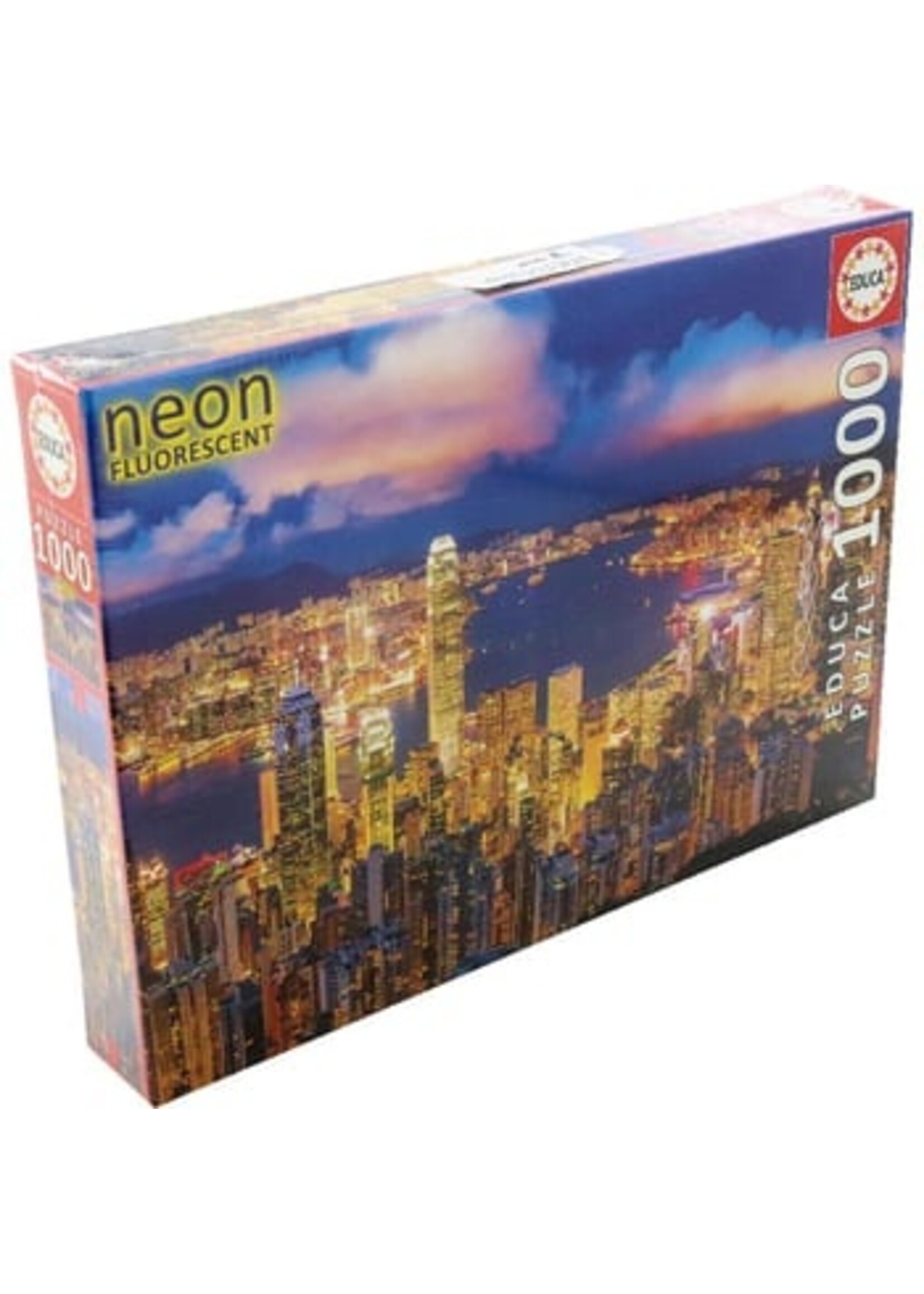 Educa "Hong Kong Skyline Neon" 1000 Piece Puzzle