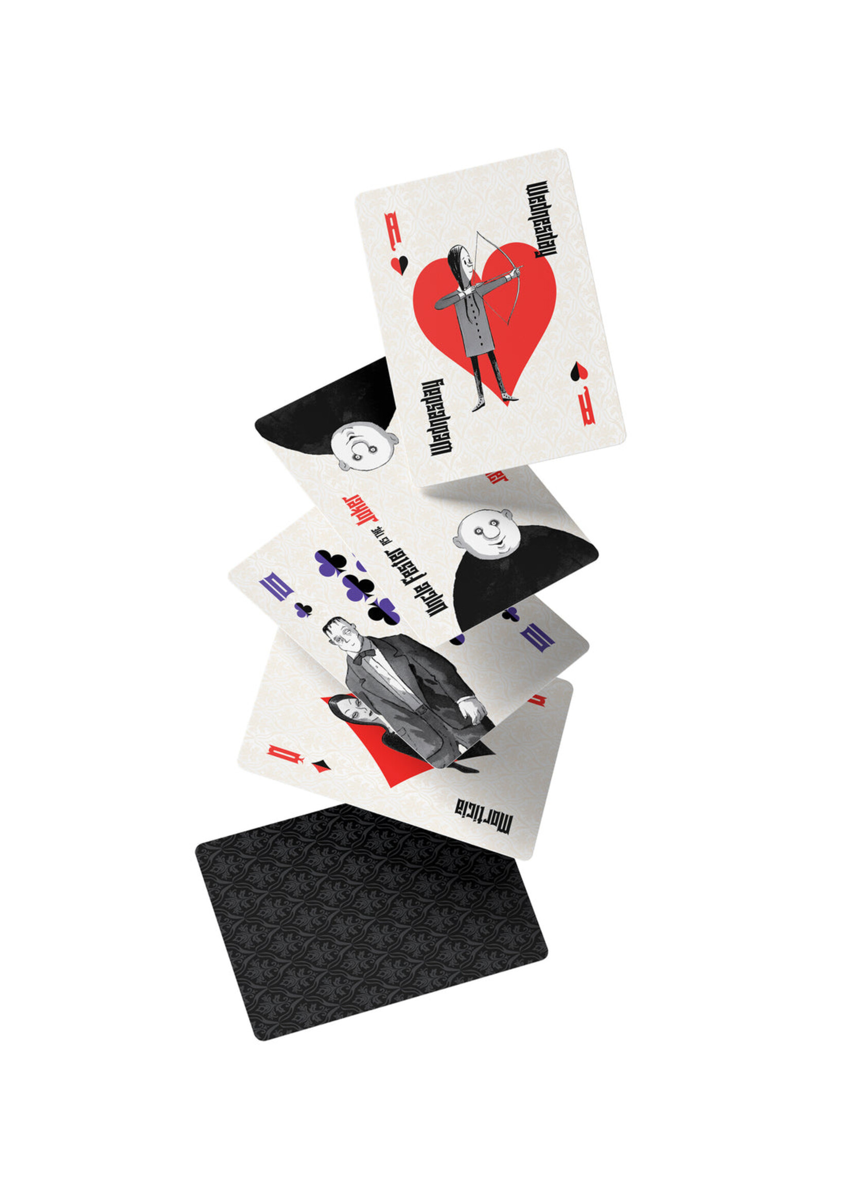 Bicycle Playing Cards The Addams Family Playing Cards